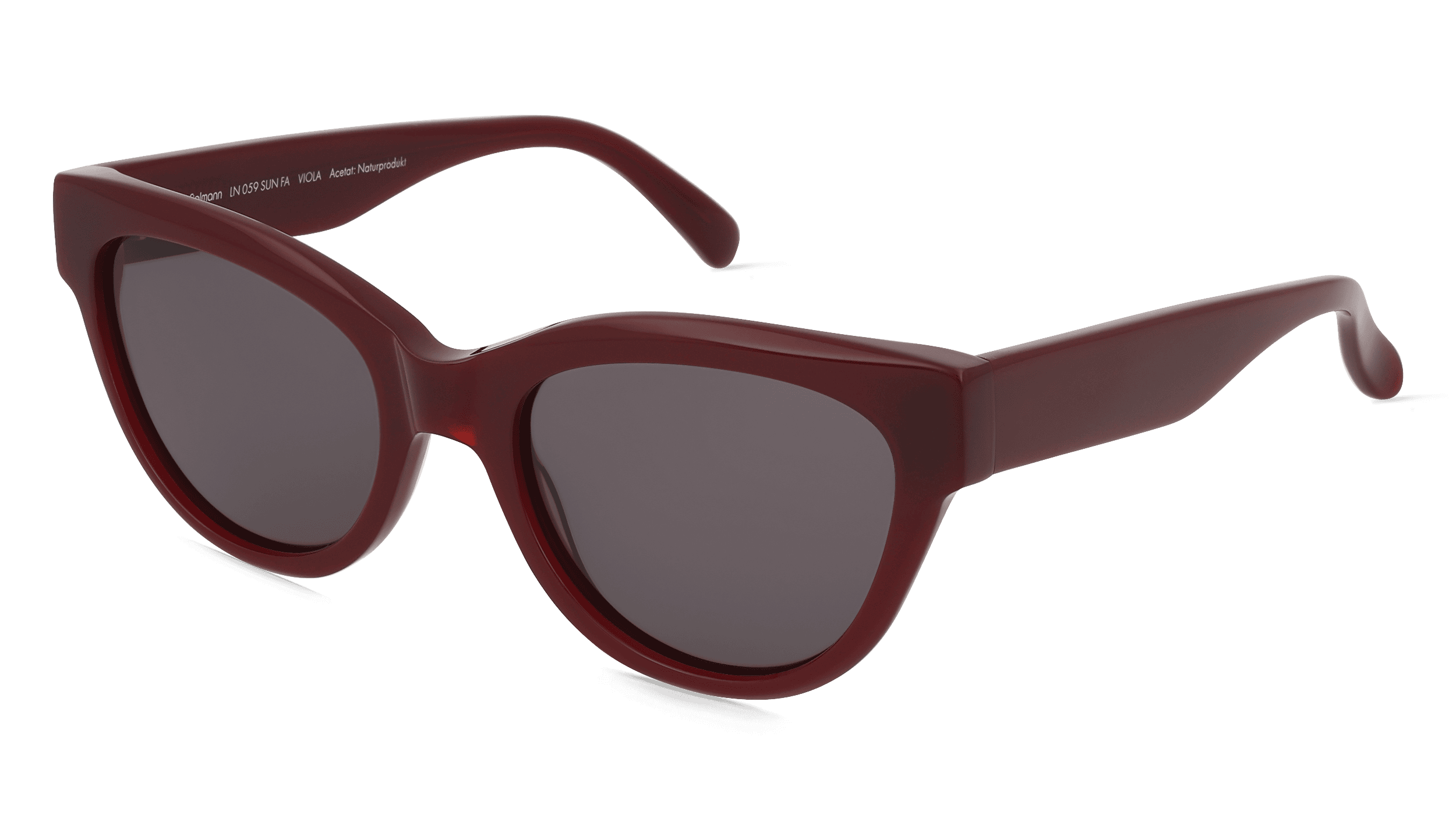 Fielmann LN 059 SUN FA VIOLA Vrouwen Zonnebril, Rood donker