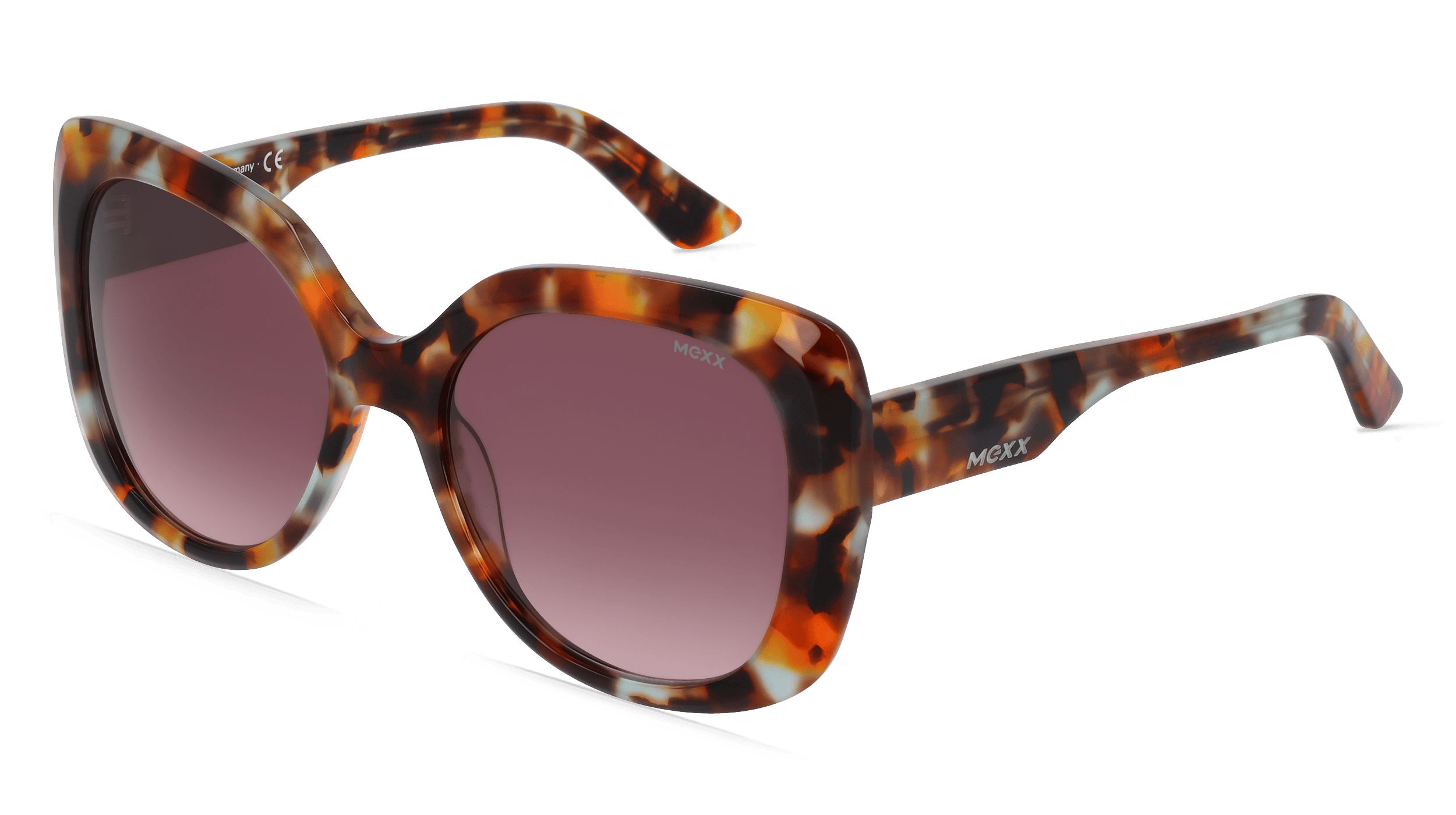 MEXX EYES 6513 Vrouwen Zonnebril, Havanna glanzend