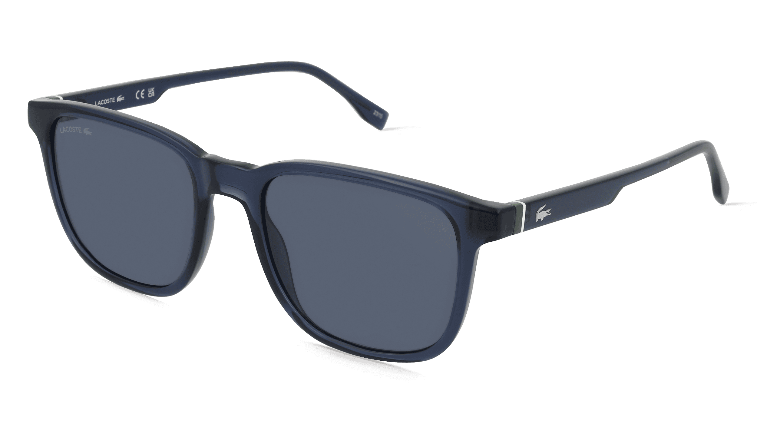 Lacoste L6029S Unisex Zonnebril, blauw transparant
