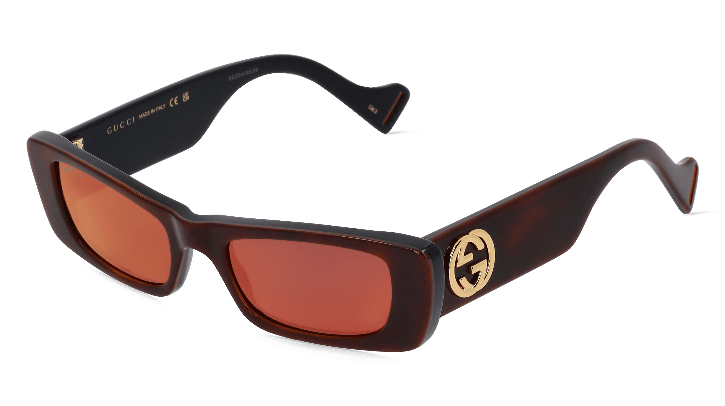 Gucci GG0516S Unisex Zonnebril, Havanna glanzend