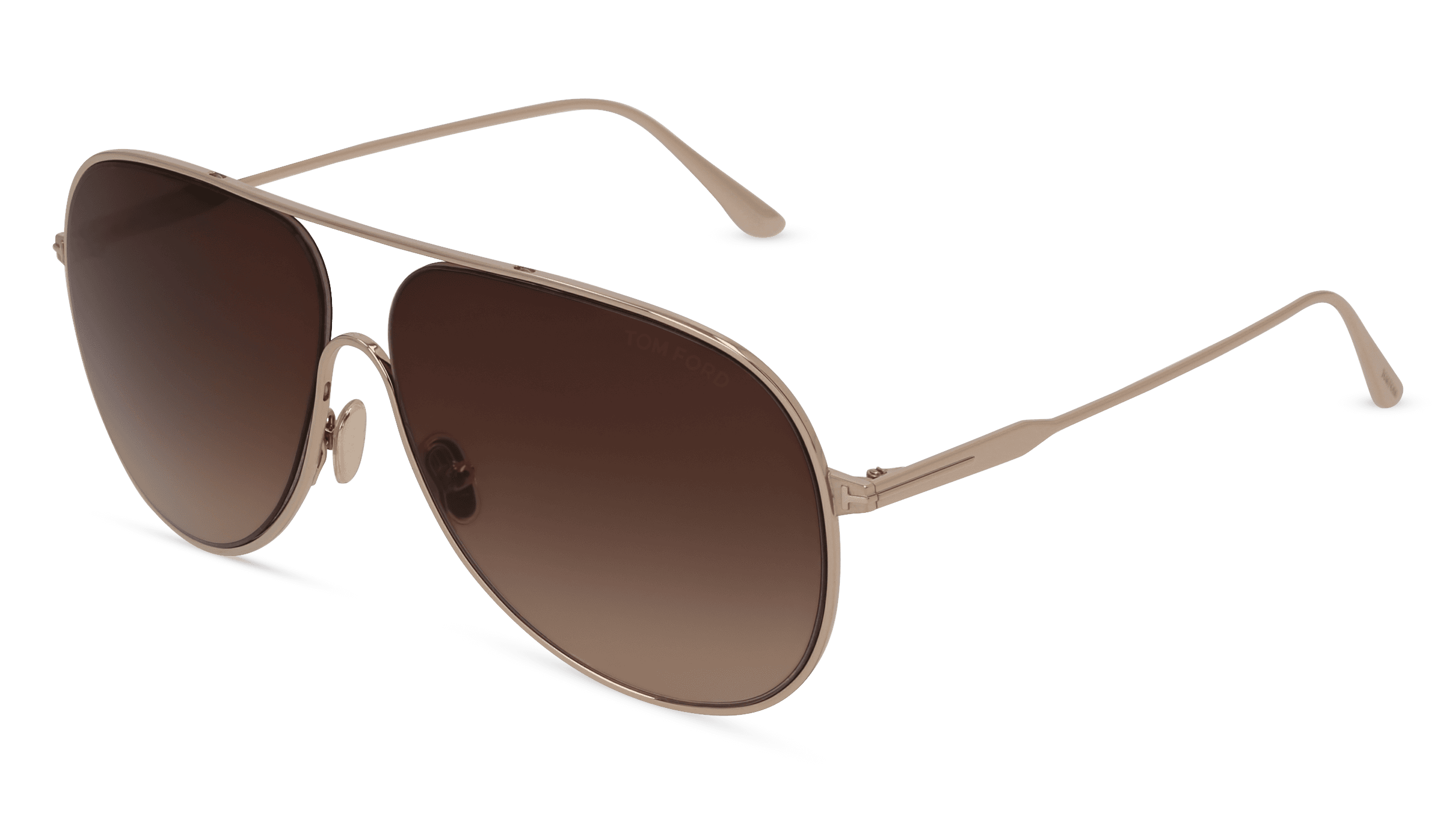Tom Ford FT0824 Unisex Zonnebril, roze goud
