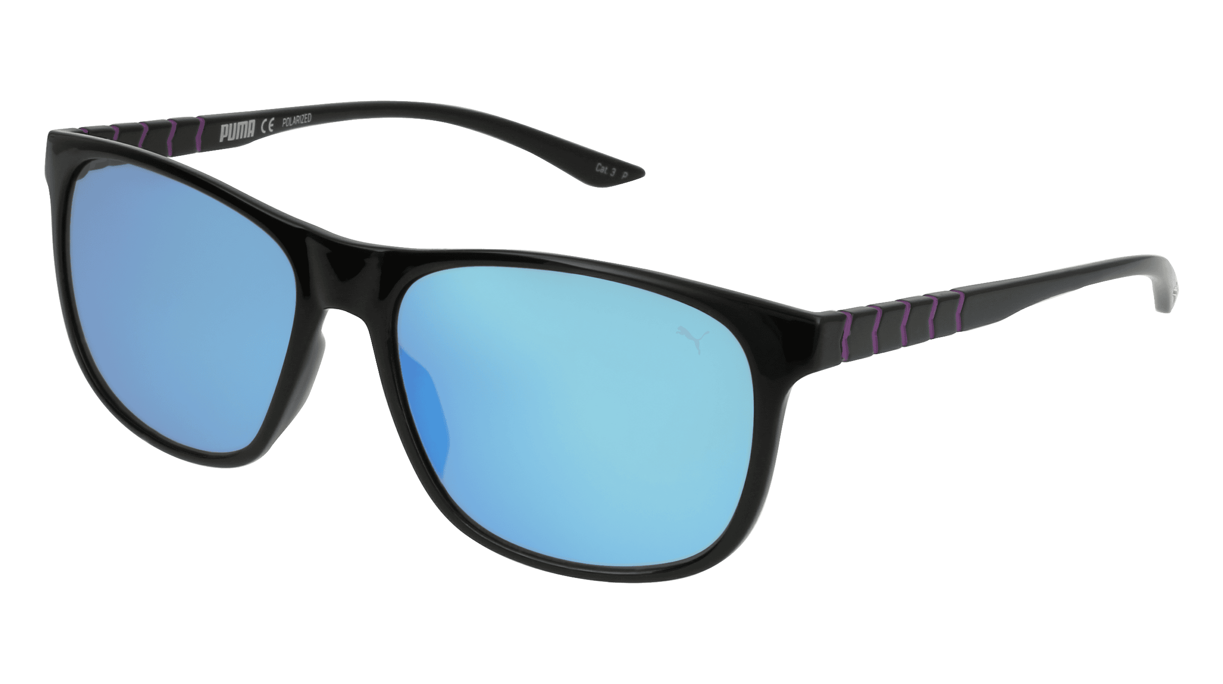 PUMA PU0132S Unisex Zonnebril, zwart