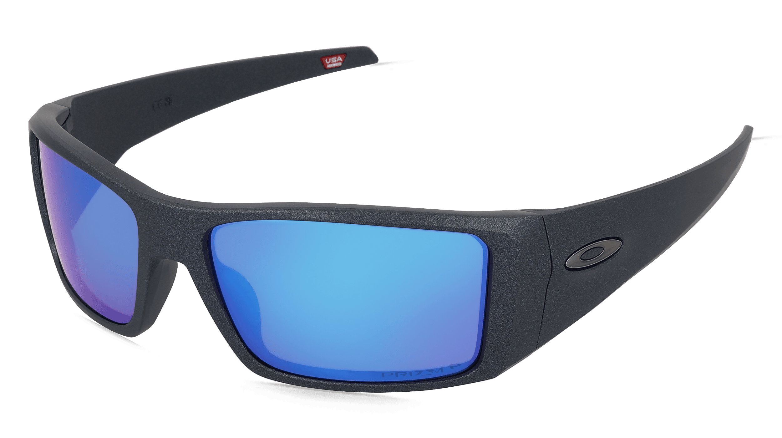 Oakley 0OO9231 HELIOSTAT Mannen Zonnebril, blauw