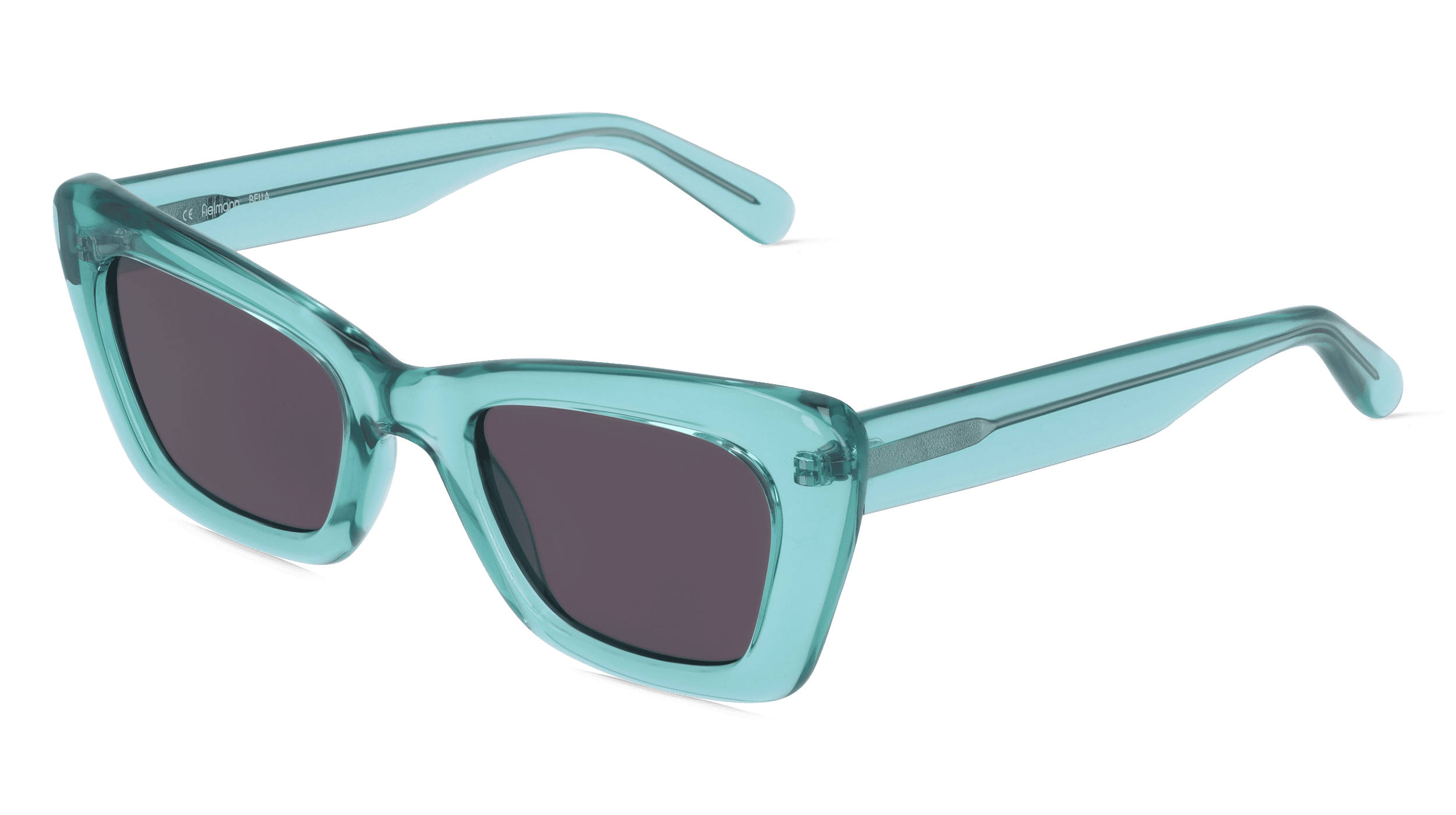 Fielmann OU 038 SUN FA BELLA Vrouwen Zonnebril, Groen transparant