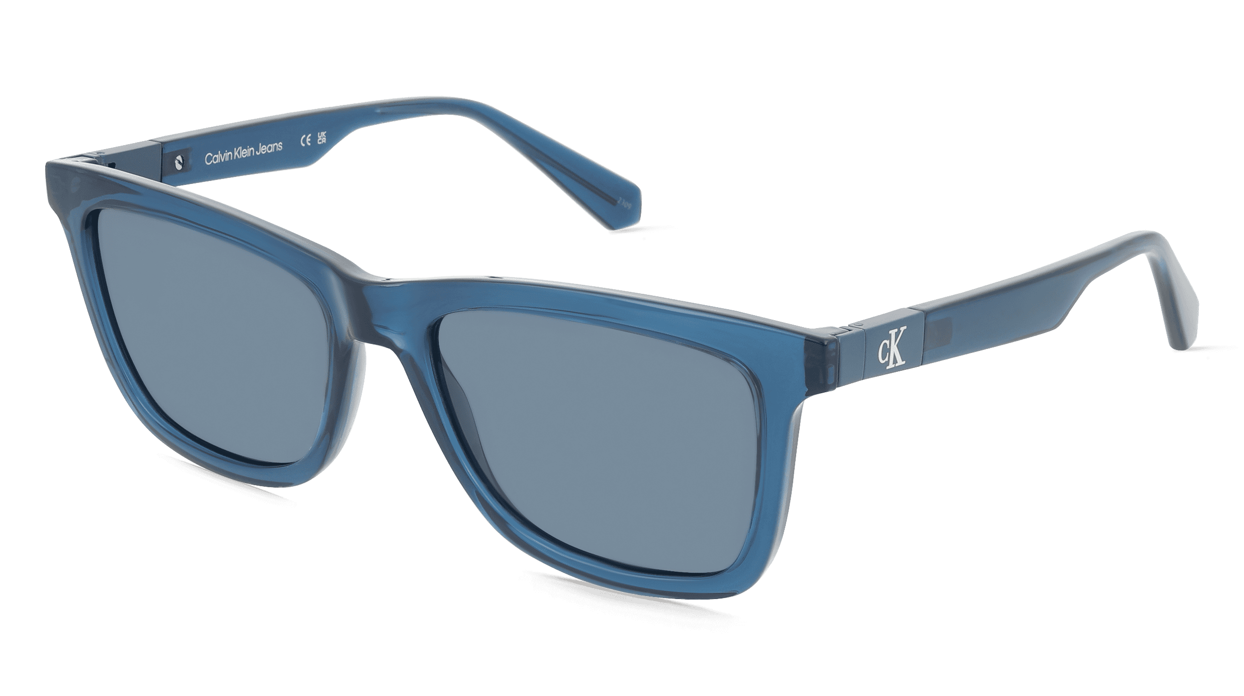 Calvin Klein CKJ24601S Unisex Zonnebril, blauw