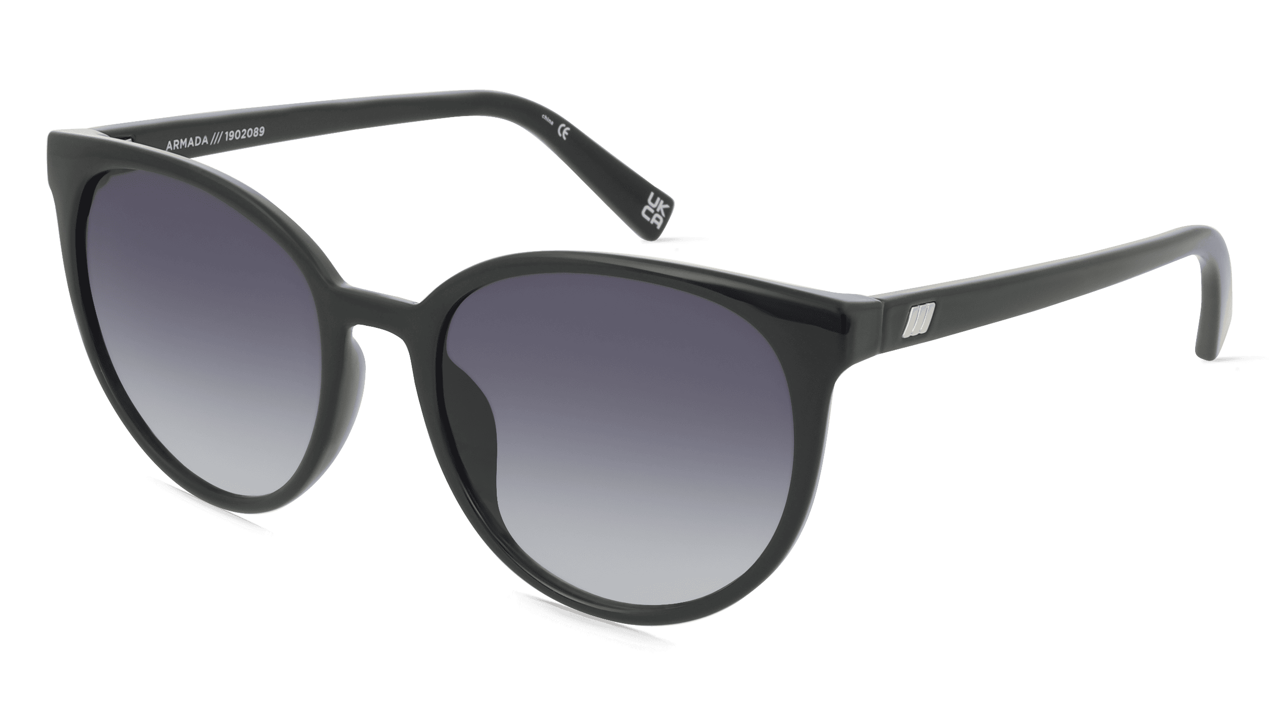 Le Specs ARMADA Vrouwen Zonnebril, zwart
