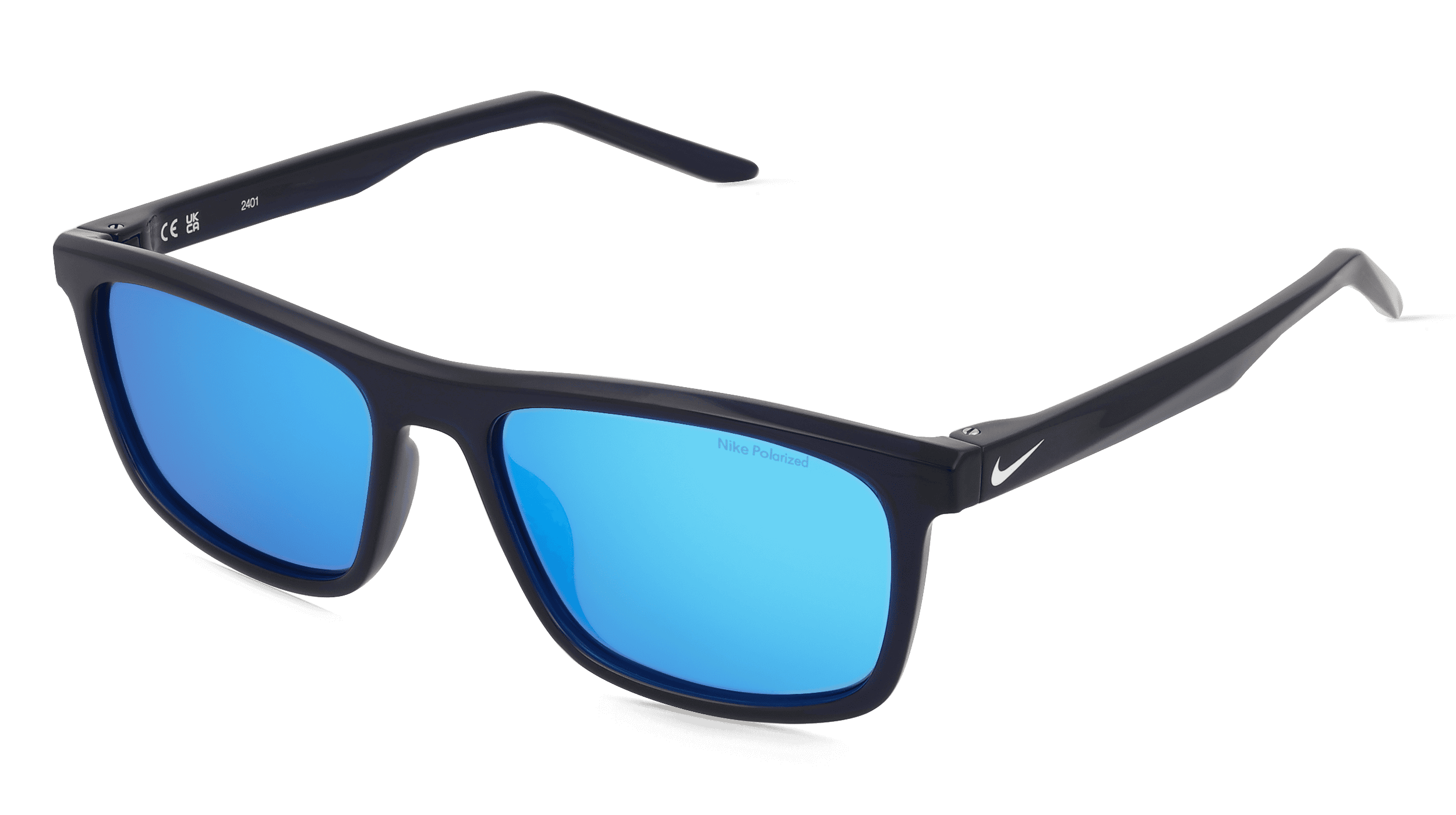 Nike EMBAR P FV2409 Unisex Zonnebril, Blauw donker