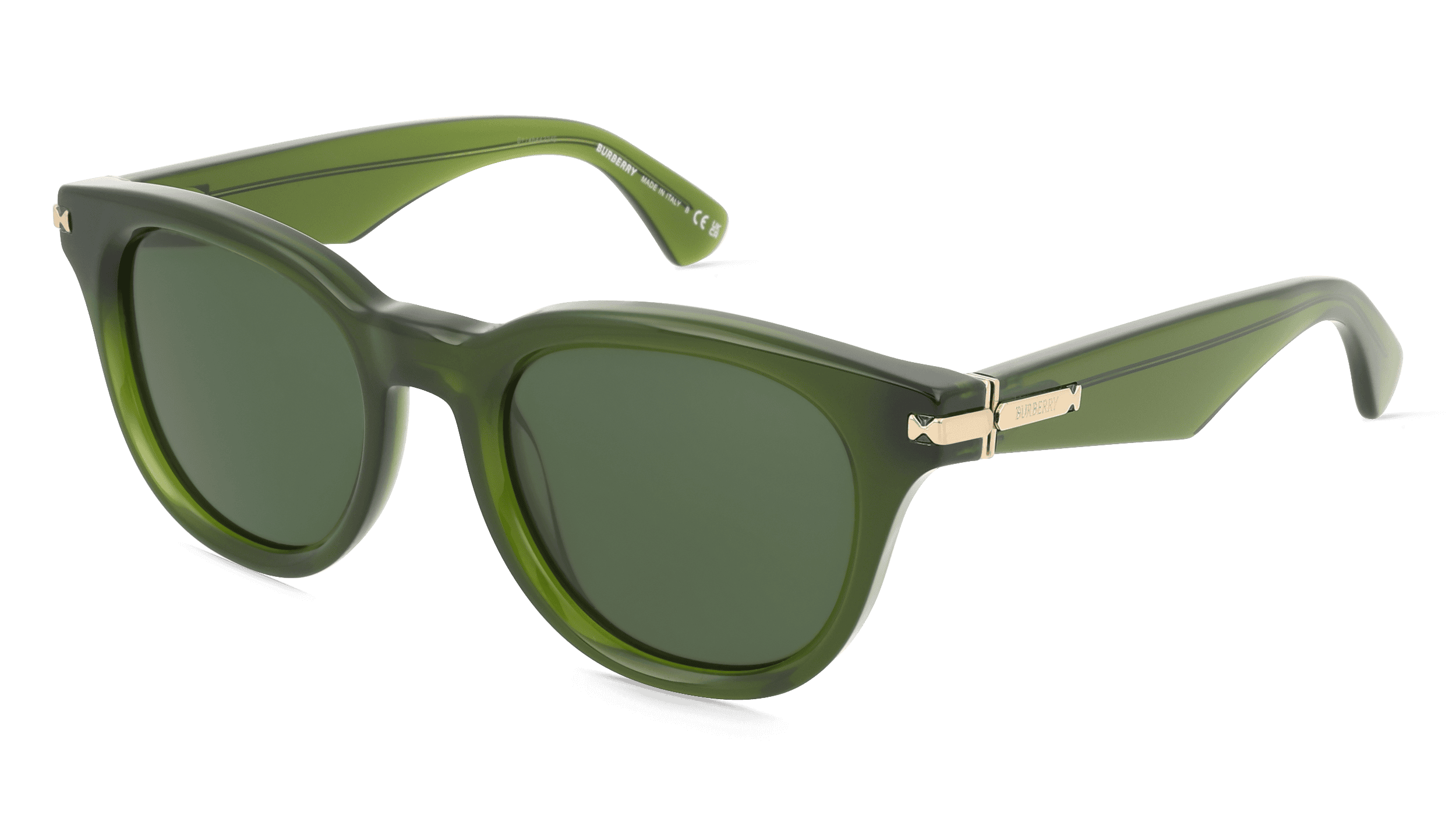 Burberry BE4439 Mannen Zonnebril, Groen donker