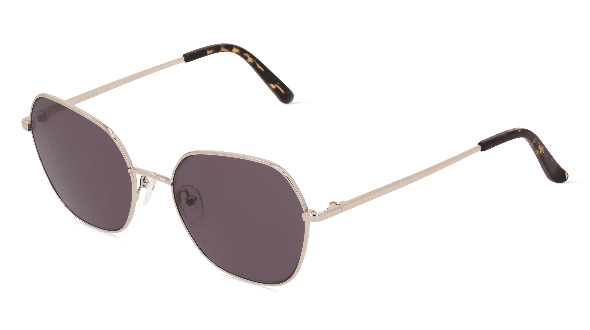Fielmann BD 540 SUN FA CARLA Vrouwen Zonnebril, Goud glanzend