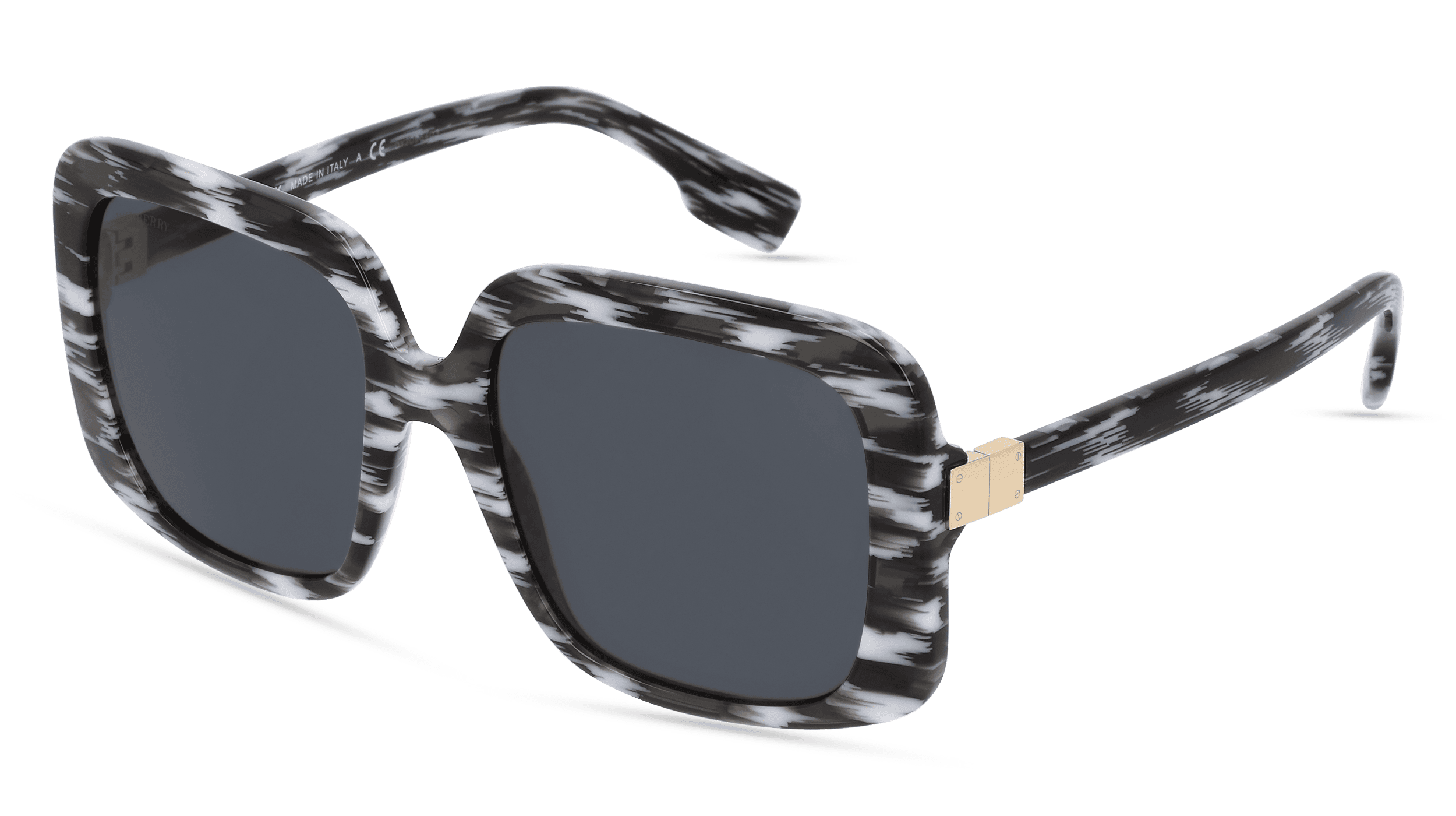 Burberry BE4363 PENELOPE Vrouwen Zonnebril, zwart wit