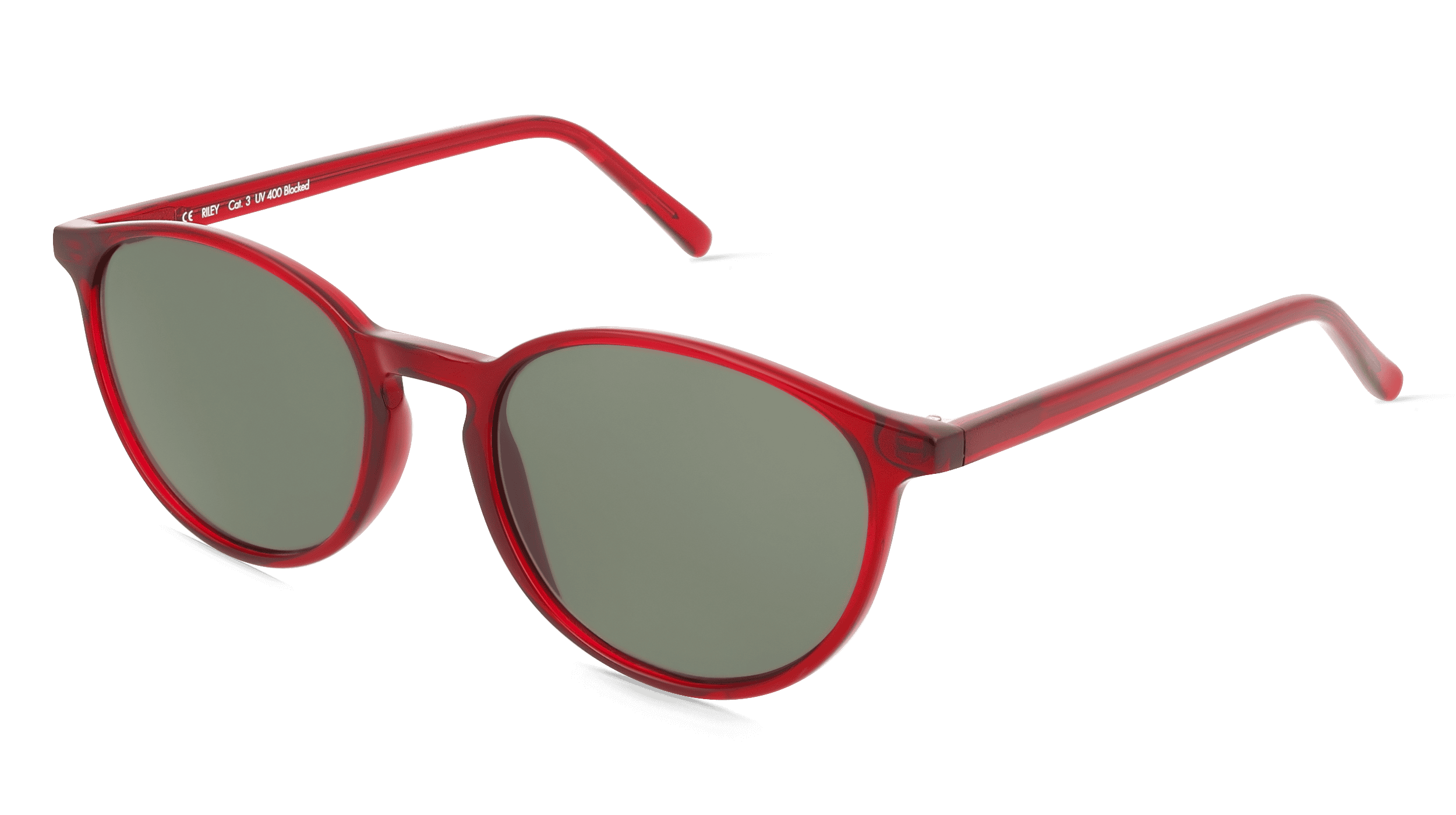 Fielmann JIL 005 SUN CL Unisex Zonnebril, rood transparant