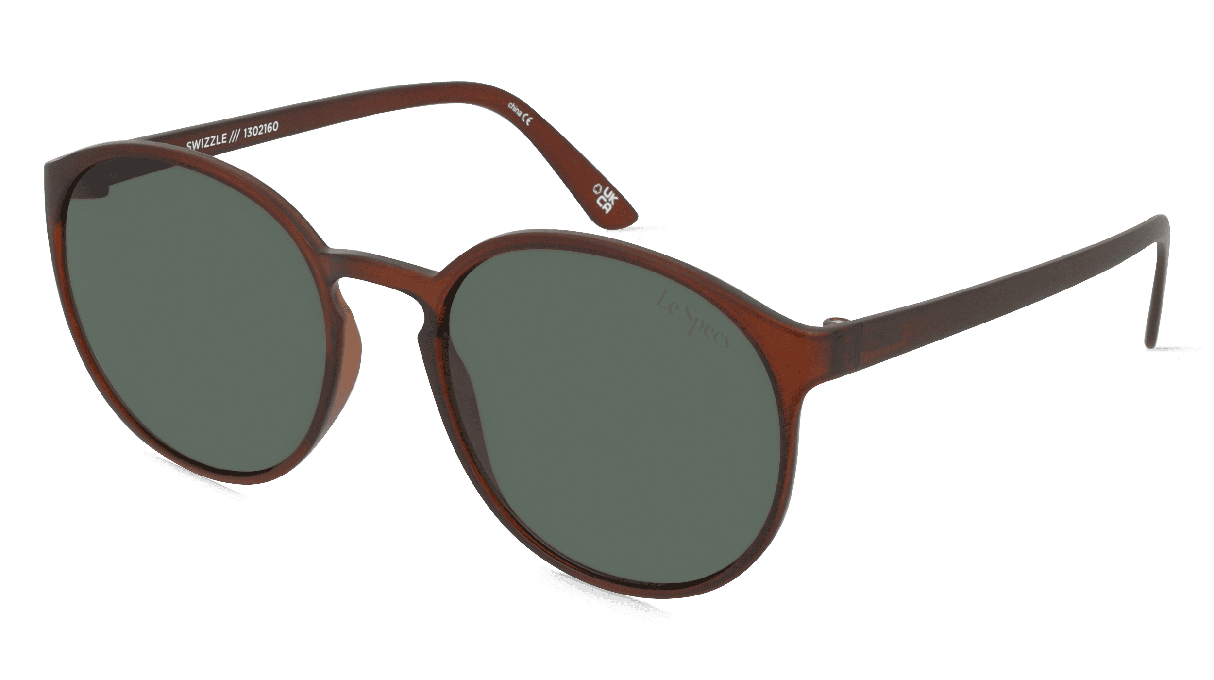 Le Specs SWIZZLE TR Unisex Zonnebril, Bordeauxrood rood