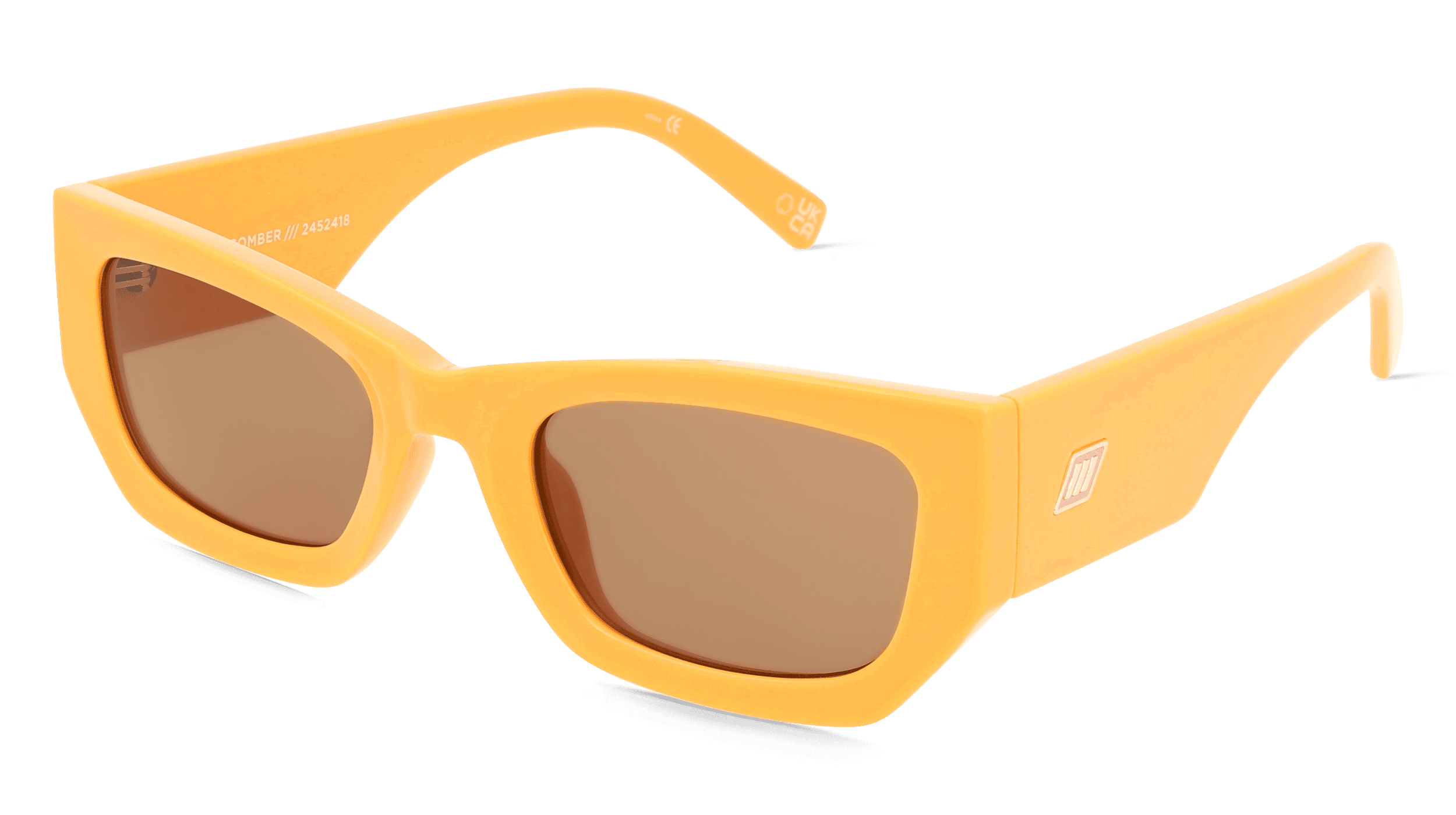 Le Specs BEACHCOMBER Vrouwen Zonnebril, geel