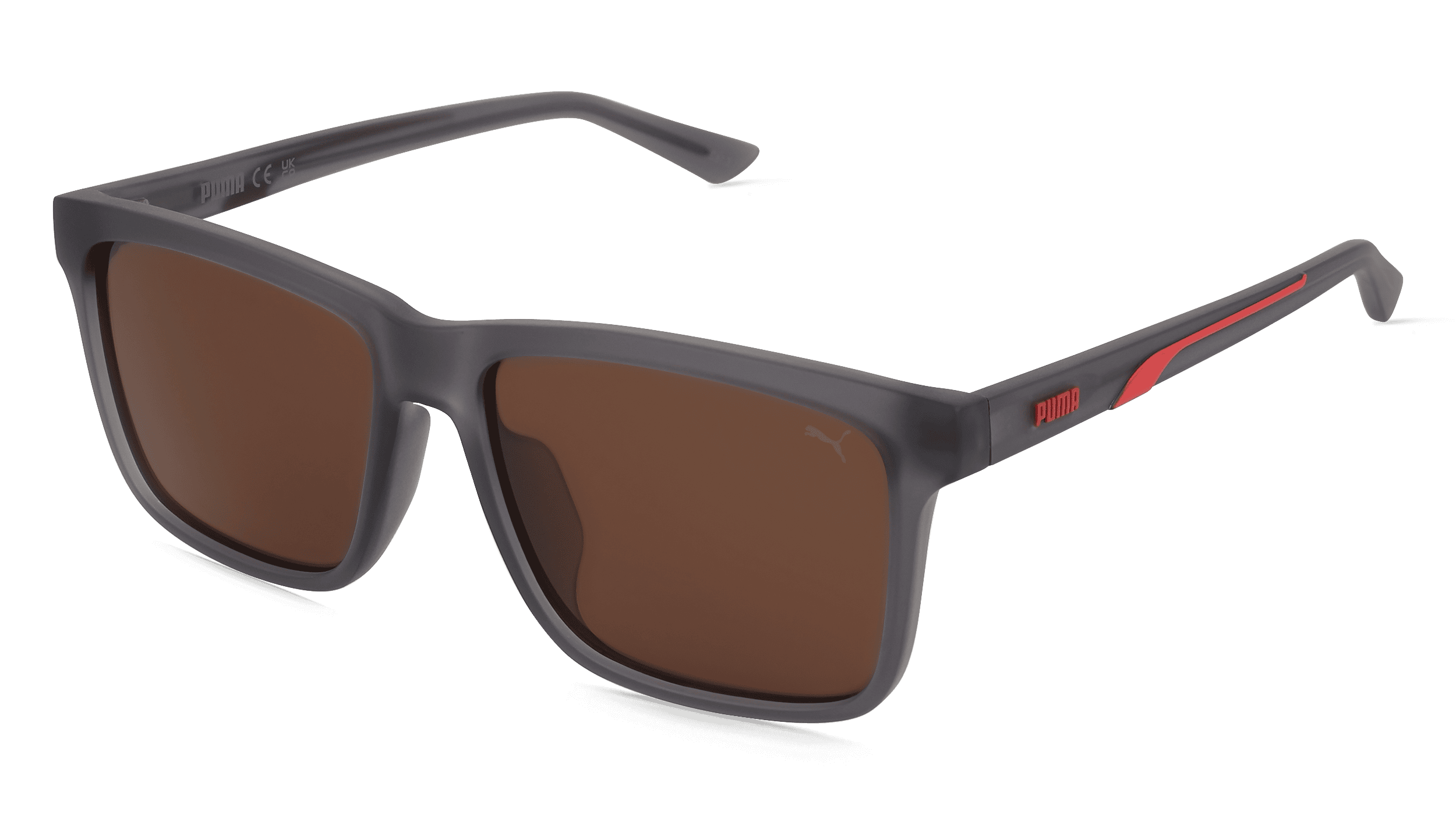 Puma PU0479SA Unisex Zonnebril, grijs