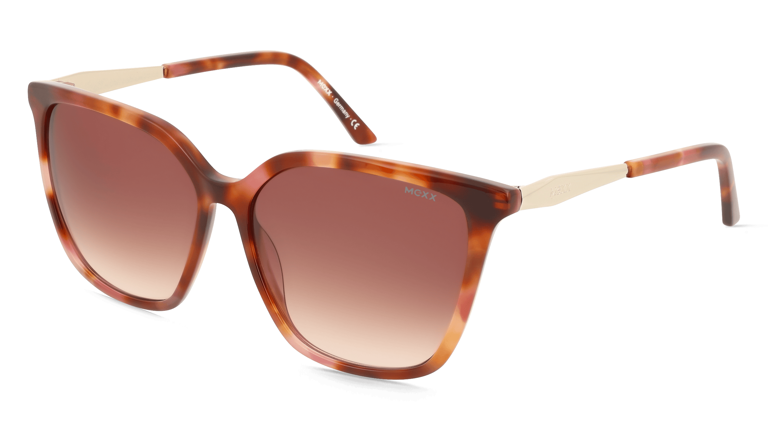 Mexx Eyes 6573 Vrouwen Zonnebril, havana roze