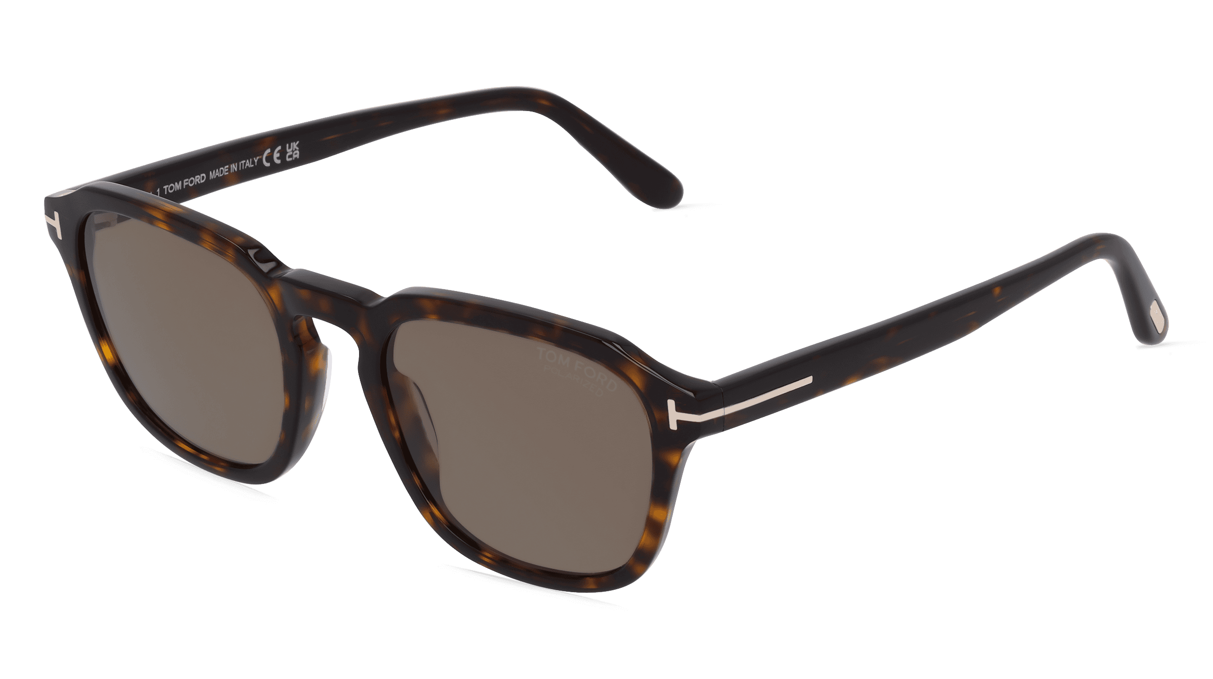Tom Ford FT0931 AVERY Mannen Zonnebril, Havanna glanzend