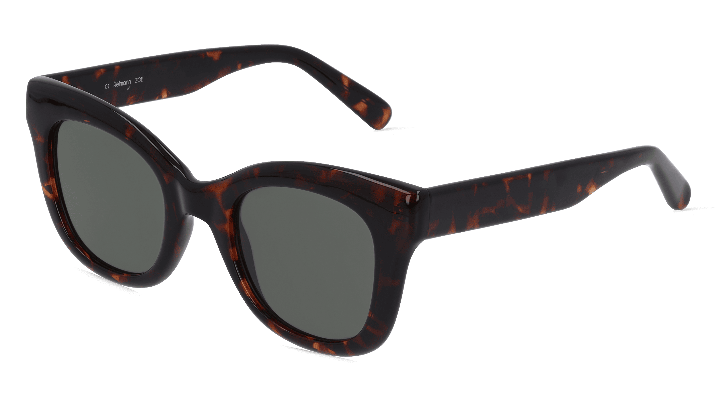 Fielmann OU 037 SUN FA ZOE Vrouwen Zonnebril, Havanna glanzend