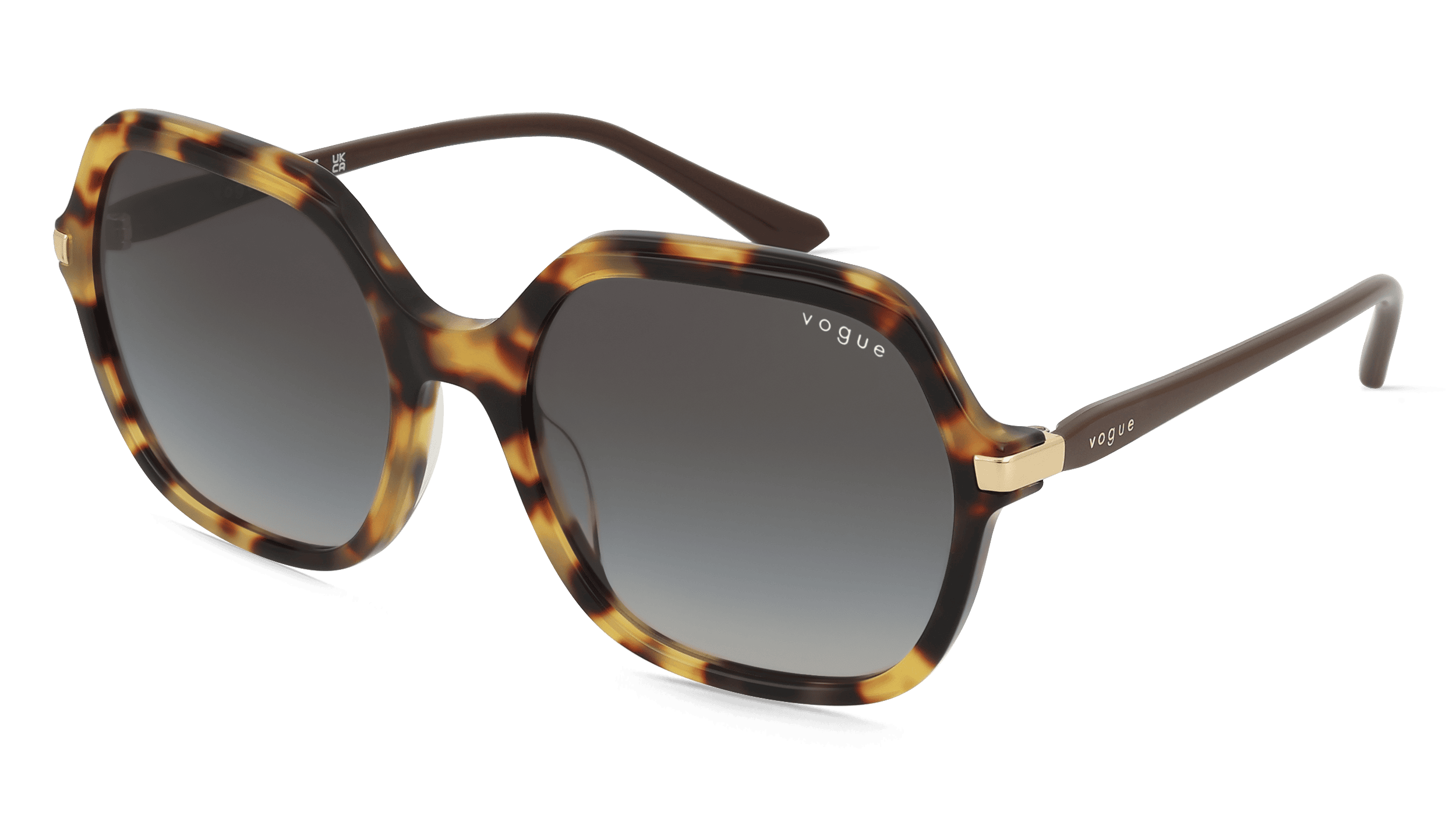 Vogue 0VO5561S Vrouwen Zonnebril, Geel groen
