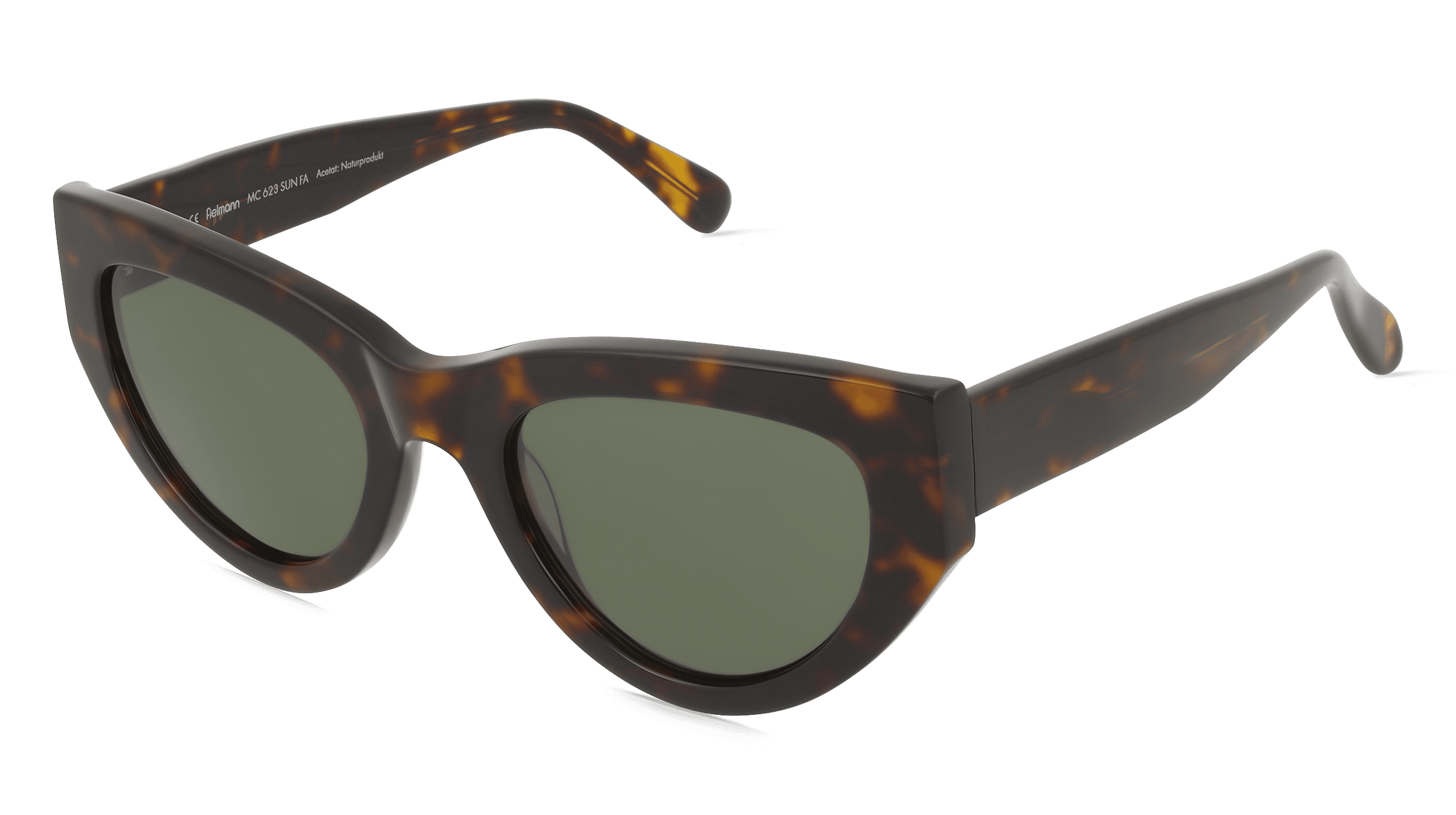 Fielmann MC 623 SUN FA AMY Vrouwen Zonnebril, Havanna donker