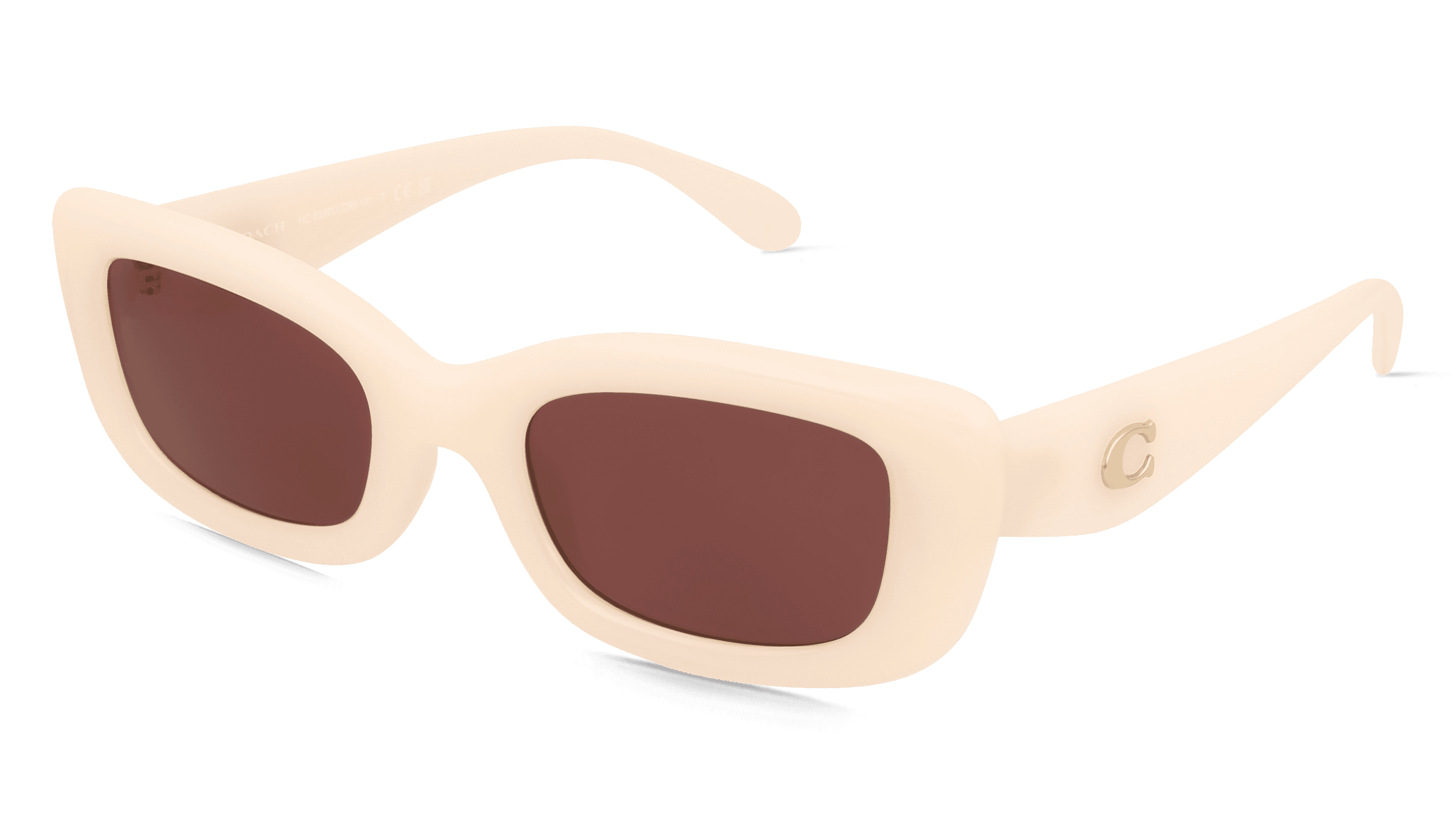 Coach 0HC8390U Vrouwen Zonnebril, Blauw beige