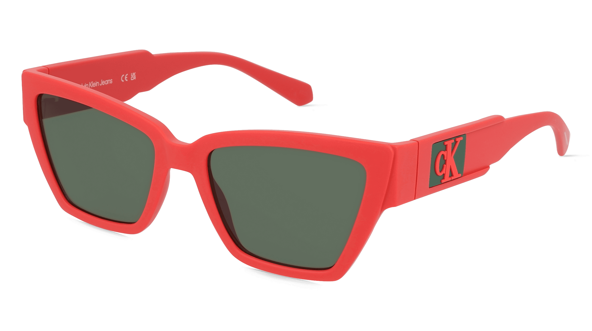 Calvin Klein Jeans CKJ23624S Unisex Zonnebril, rood
