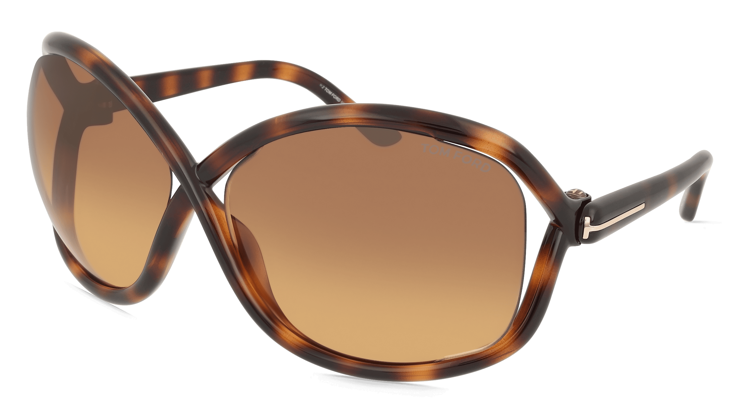 Tom Ford FT1068 BETTINA Unisex Zonnebril, Havanna donker
