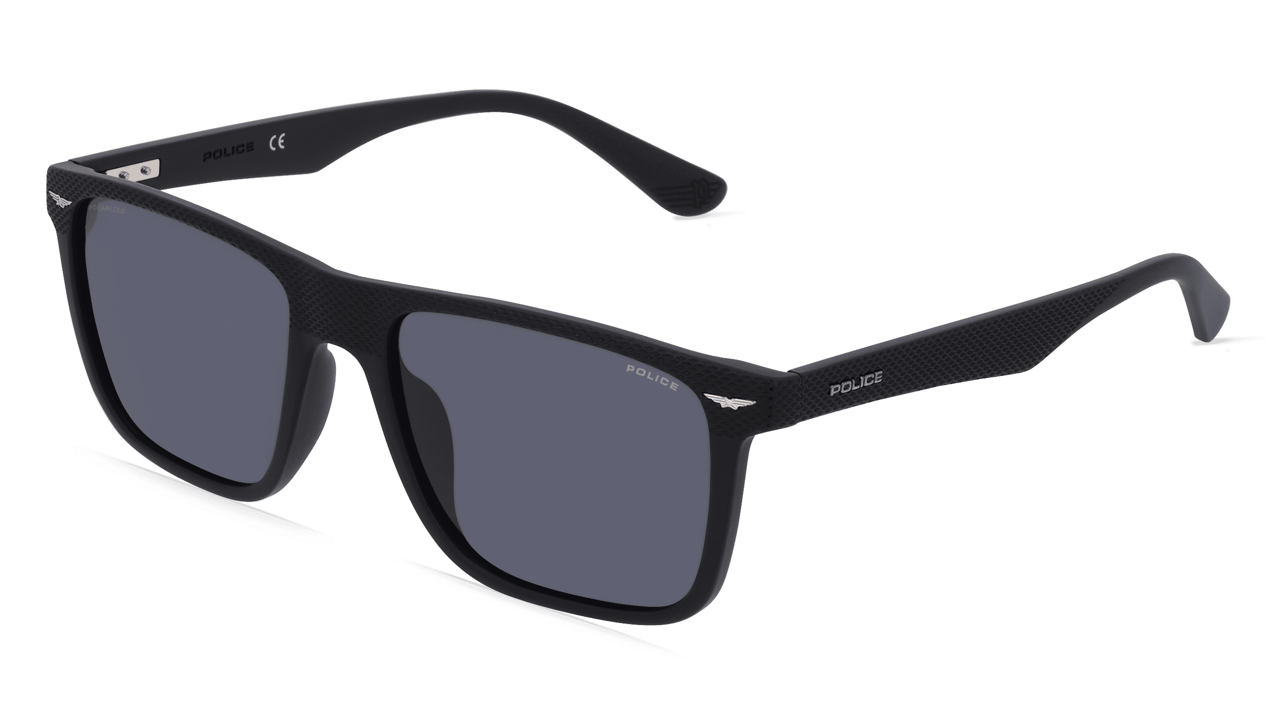 Police POISPLE02 Unisex Zonnebril, zwart mat