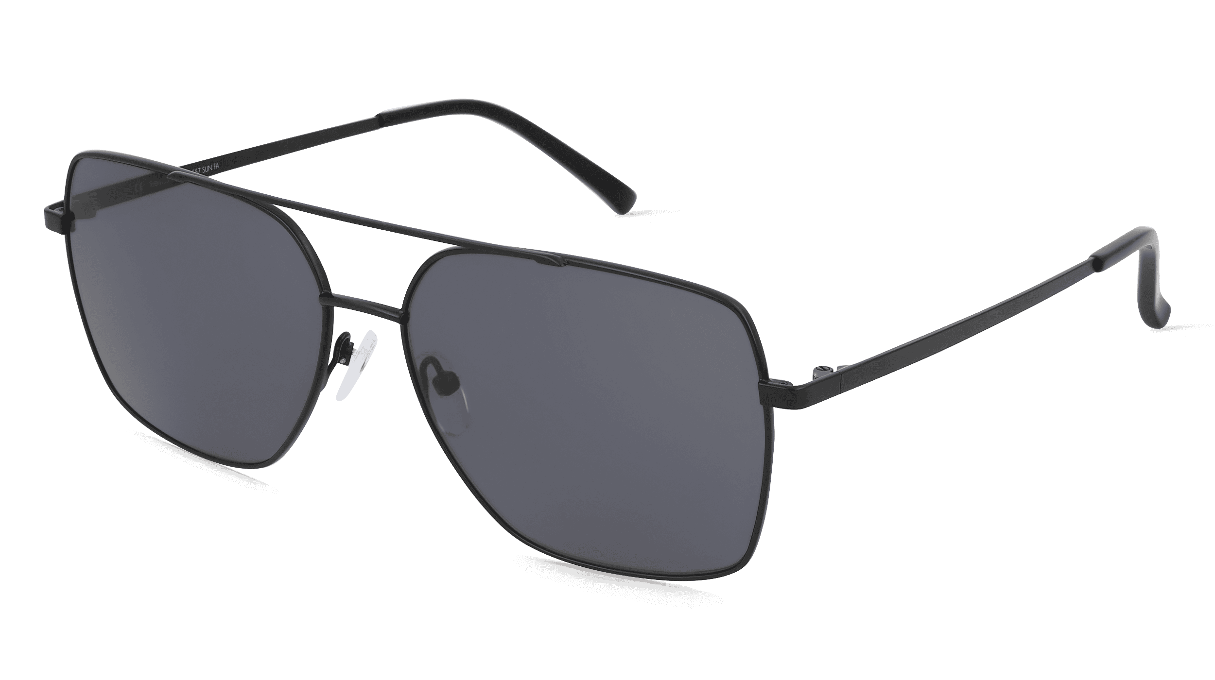 Fielmann BD 557 SUN FA VIKTOR Mannen Zonnebril, zwart mat