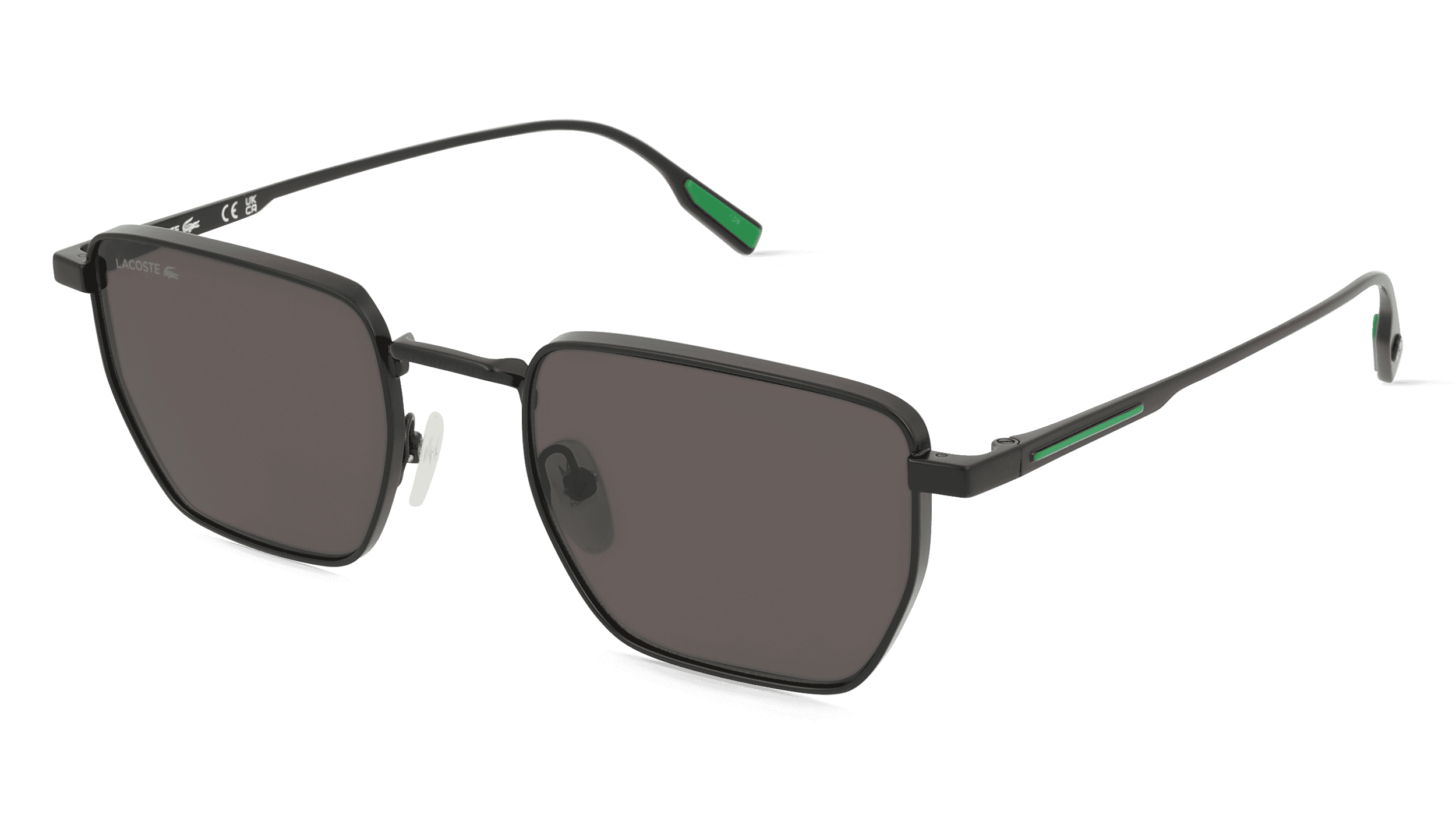 Lacoste L260S Unisex Zonnebril, zwart