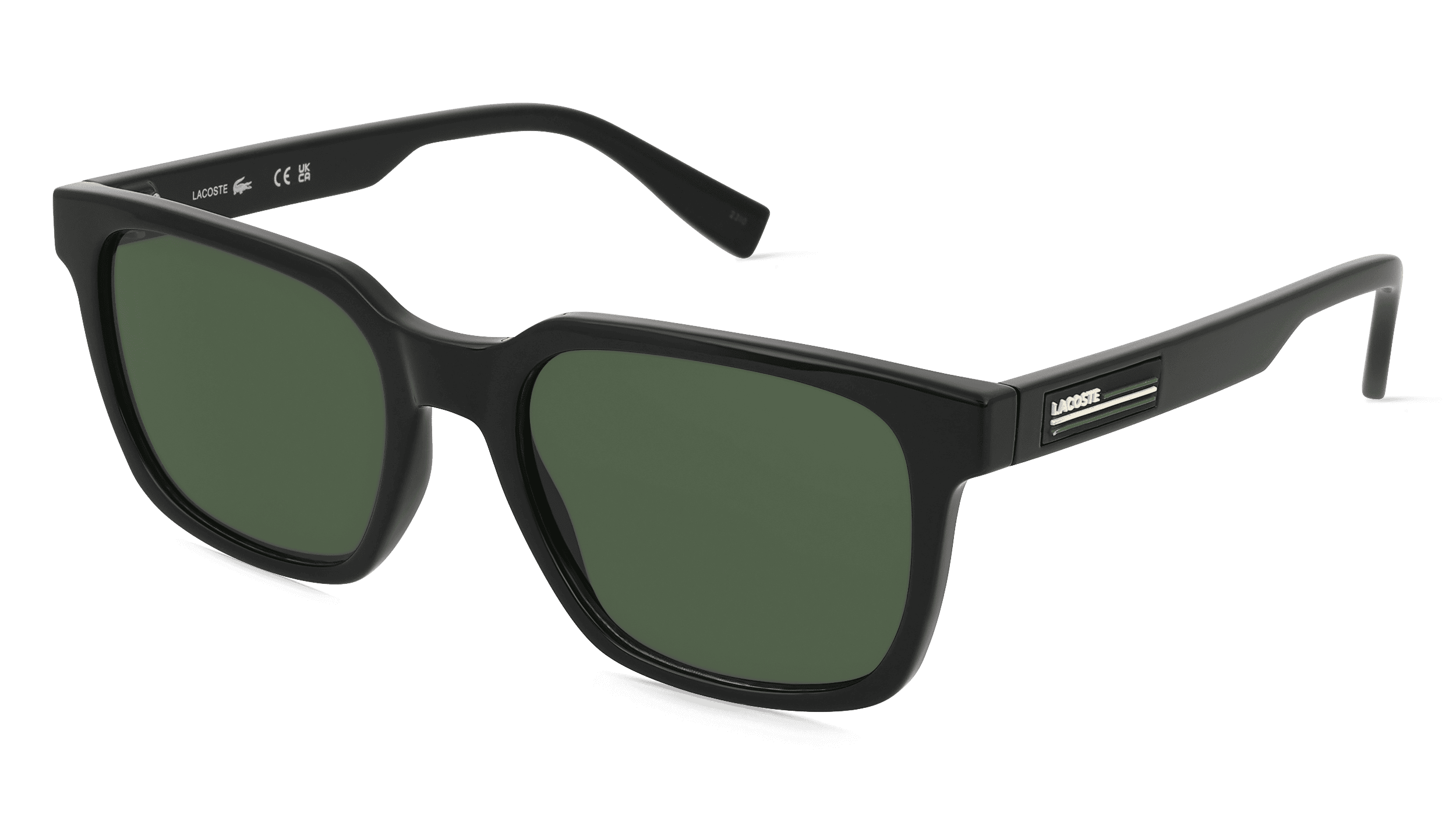 Lacoste L6028S Unisex Zonnebril, zwart