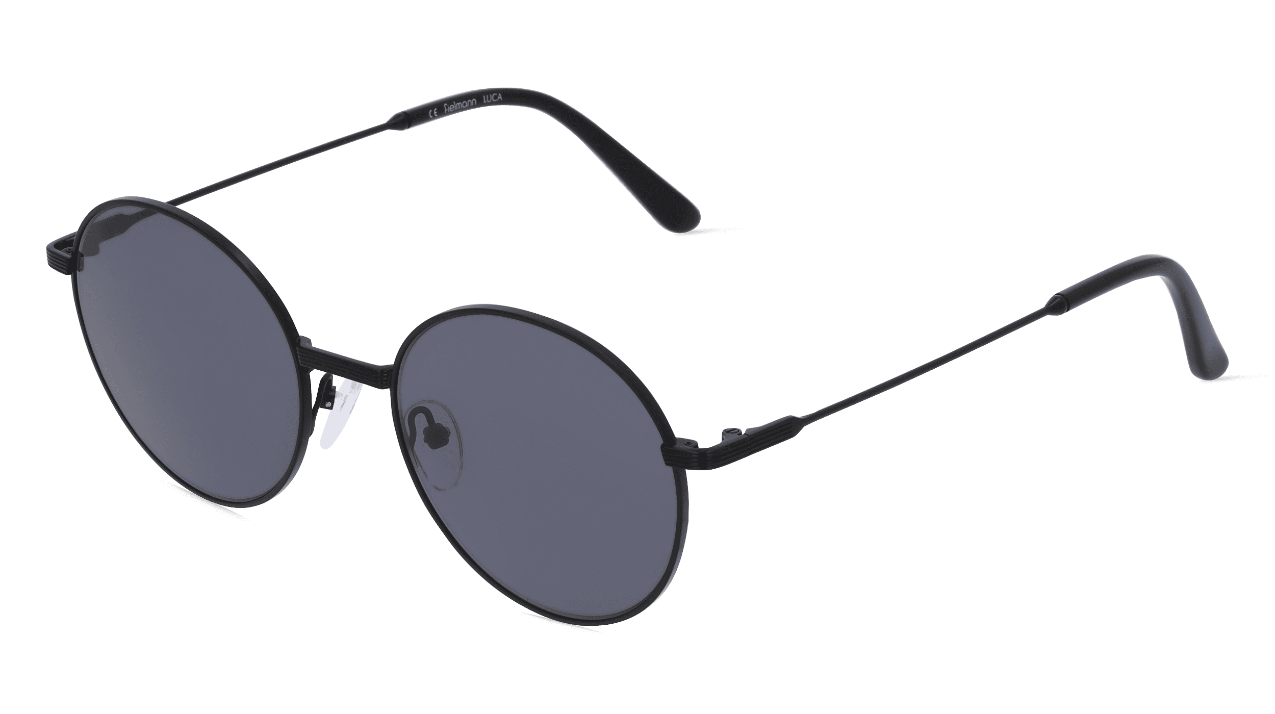 LUCA SUN Unisex Zonnebril, zwart mat