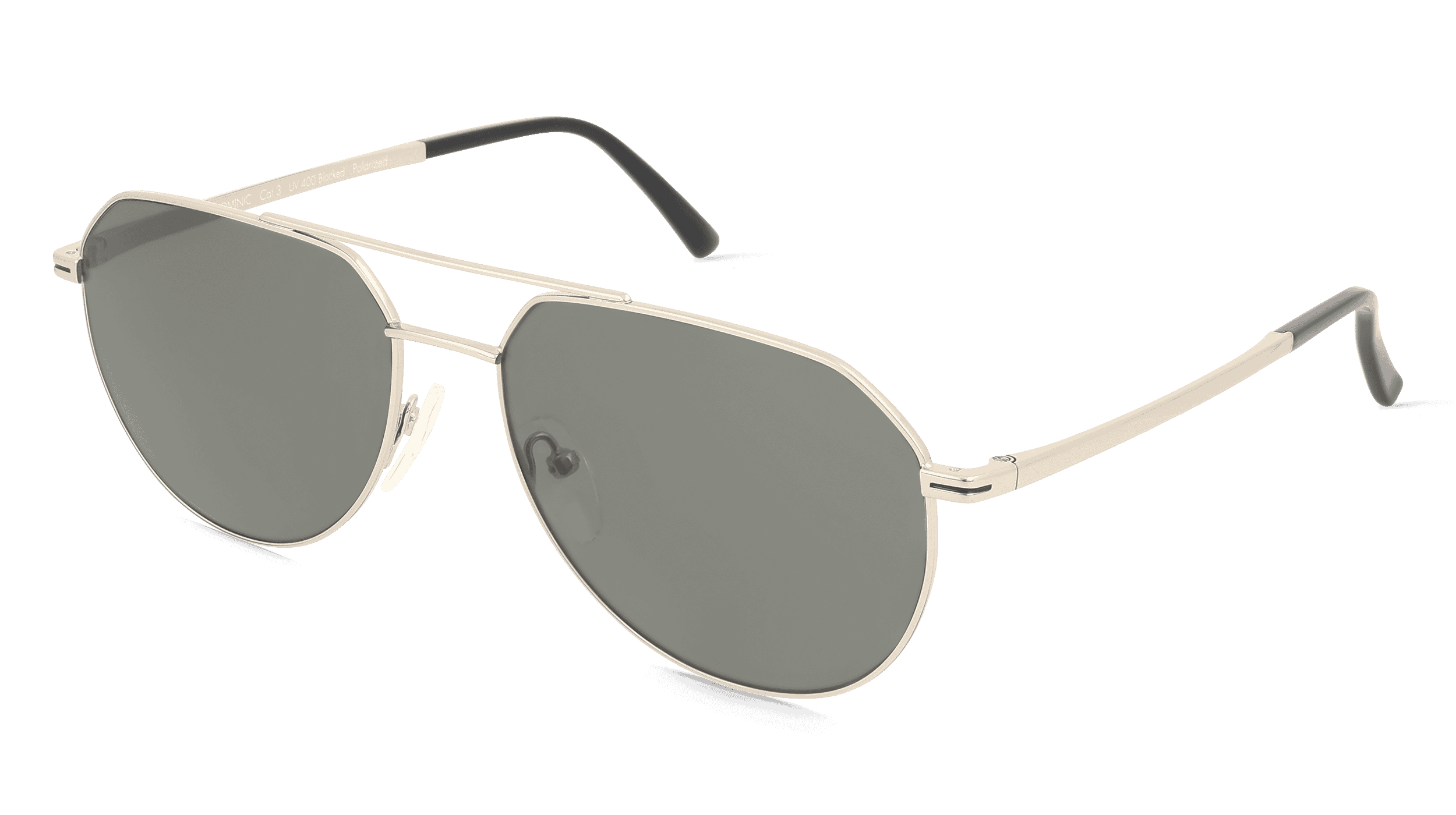 Fielmann MC 570 SUN CL DOMINIC Unisex Zonnebril, Ruthenium glanzend