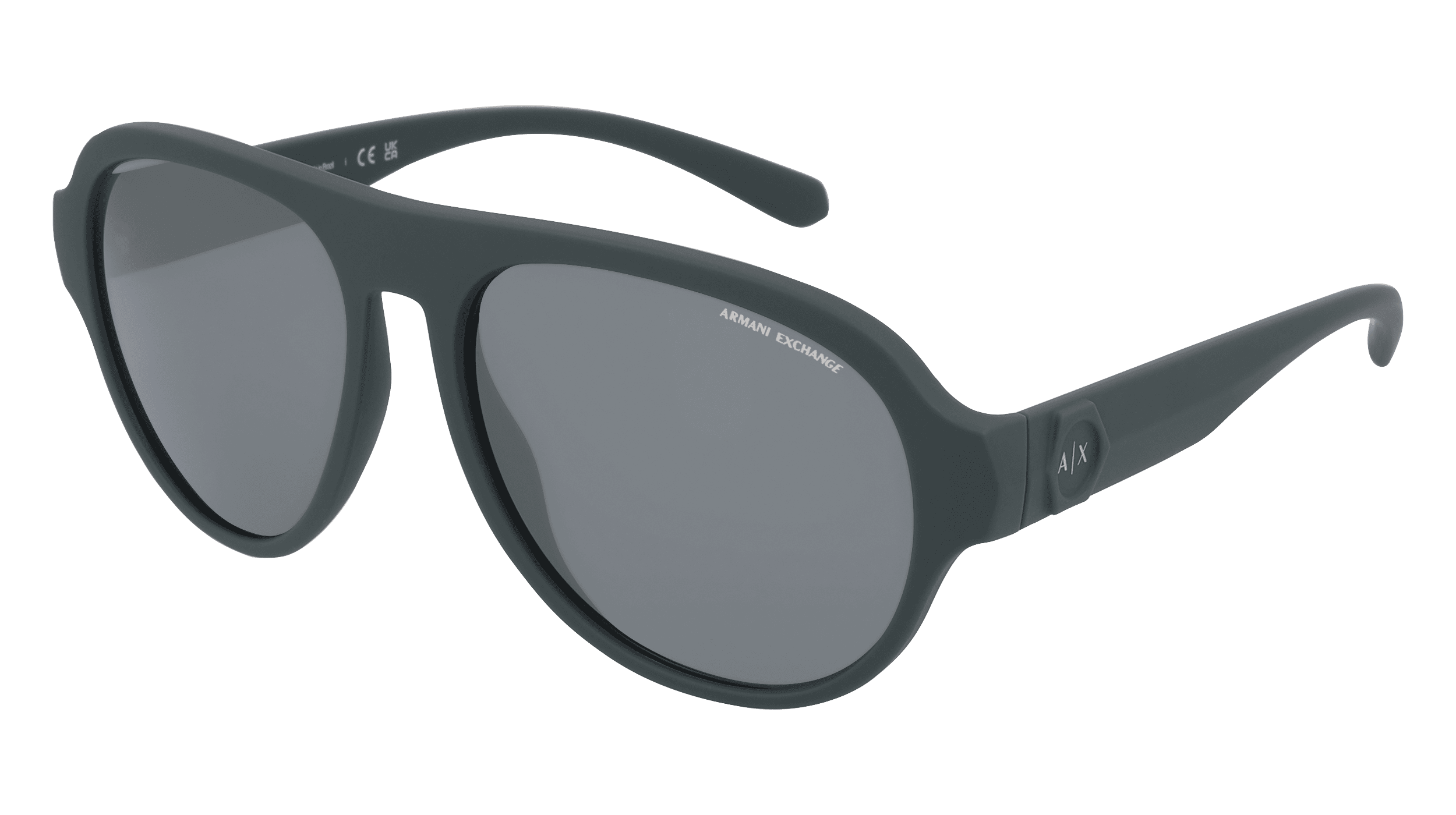 EMPORIO ARMANI AX4126SU Mannen Zonnebril, Grey matt