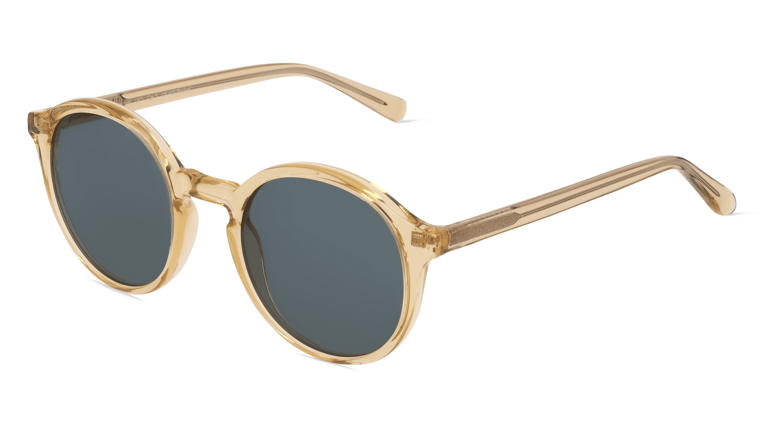 Fielmann ABC 073 SUN FA LEO Unisex Zonnebril, Beige glanzend