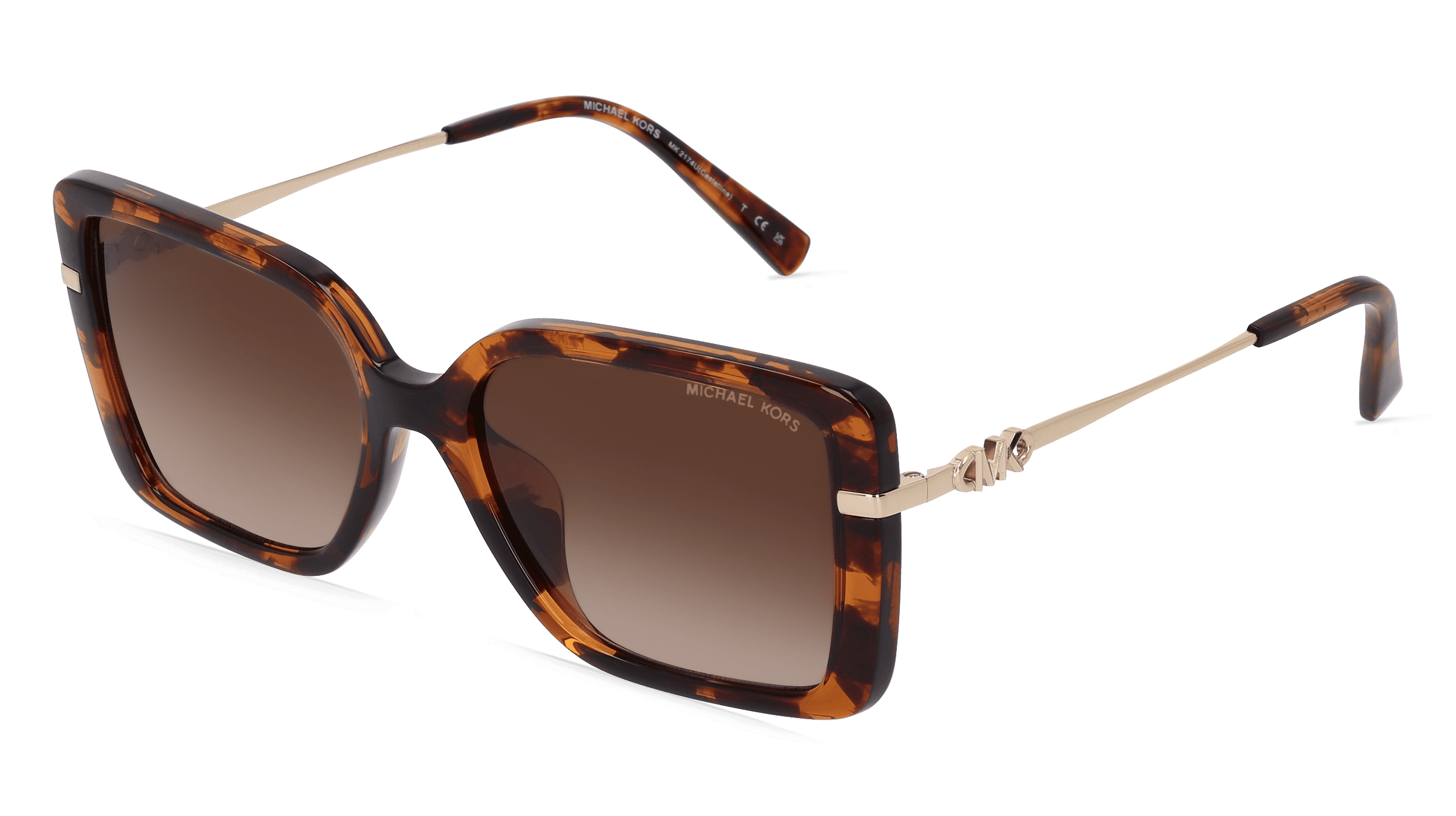 MICHAEL KORS MK2174U Vrouwen Zonnebril, Groen donker