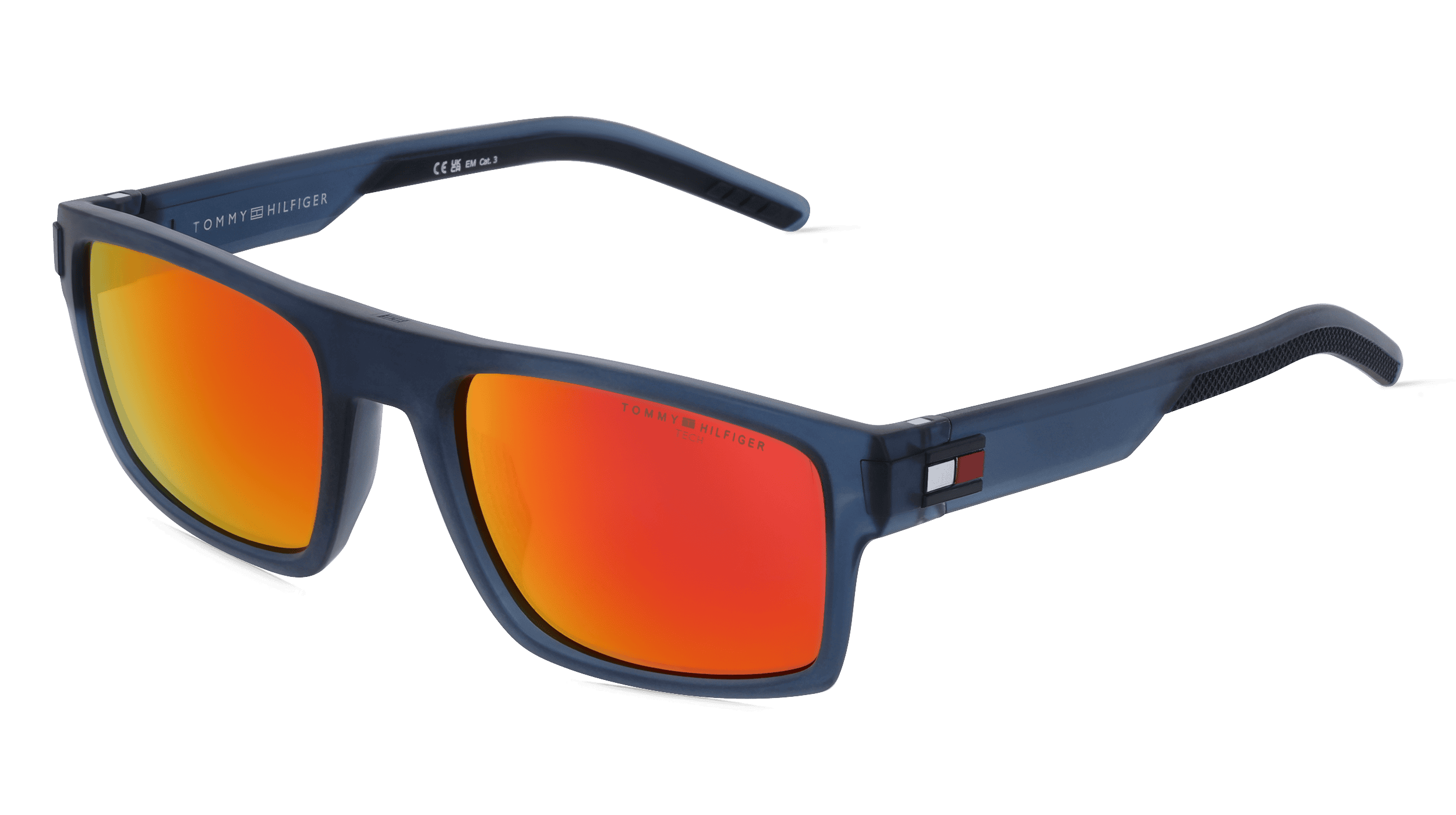 Tommy Hilfiger Eyewear TH 1977/S Mannen Zonnebril, blauw mat