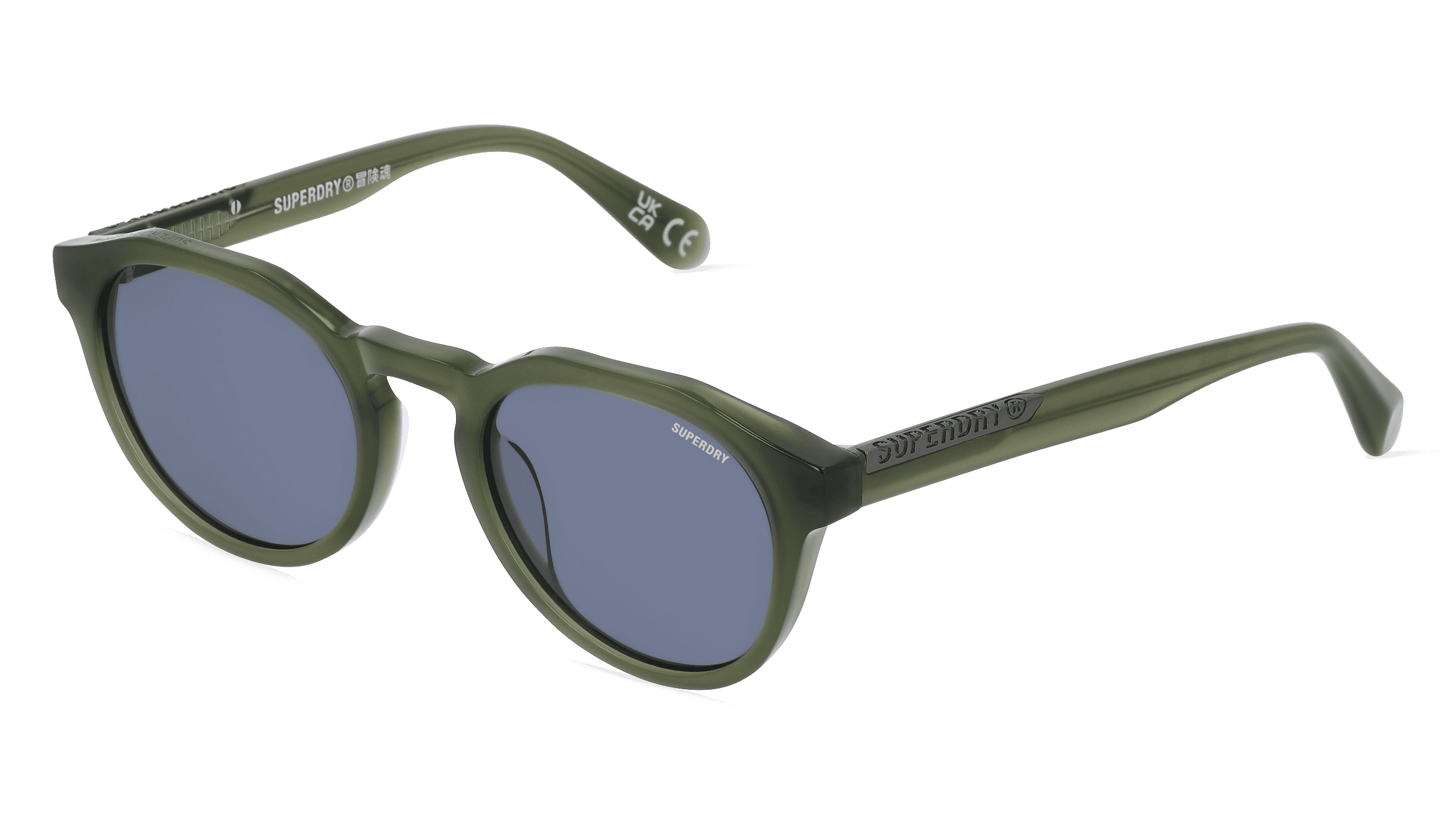 SUPERDRY 5012 Unisex Zonnebril, Olijf glanzend