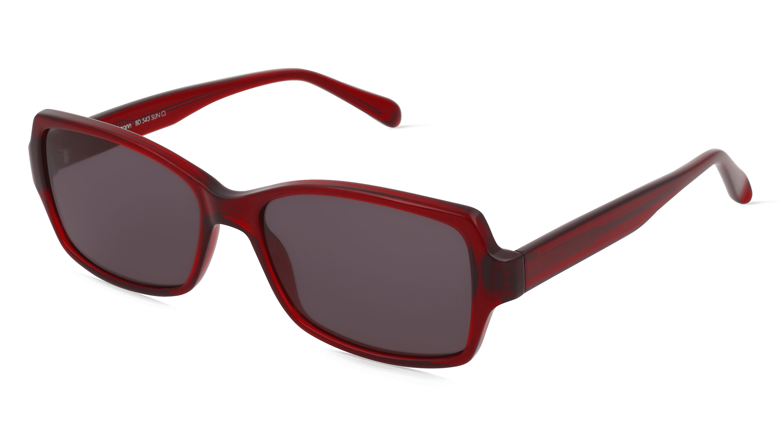 Fielmann BD 543 SUN CL RITA Vrouwen Zonnebril, rood transparant