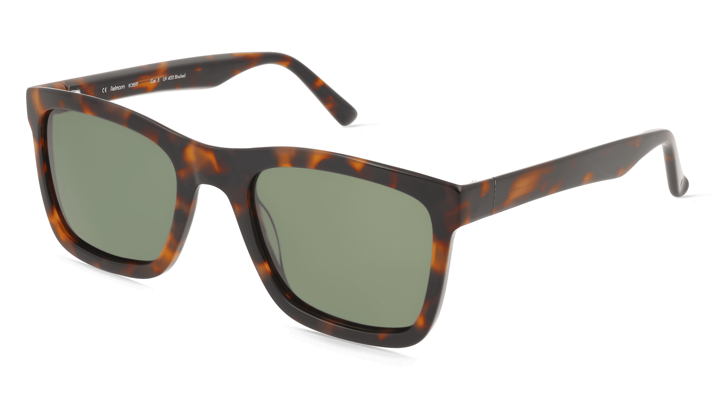 Fielmann BD 528 SUN CL ROBERT Mannen Zonnebril, Havanna glanzend