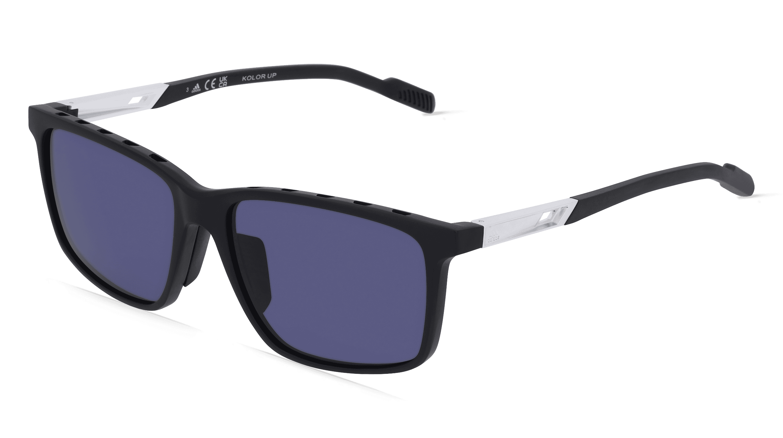 Adidas SP0050 Unisex Zonnebril, zwart mat