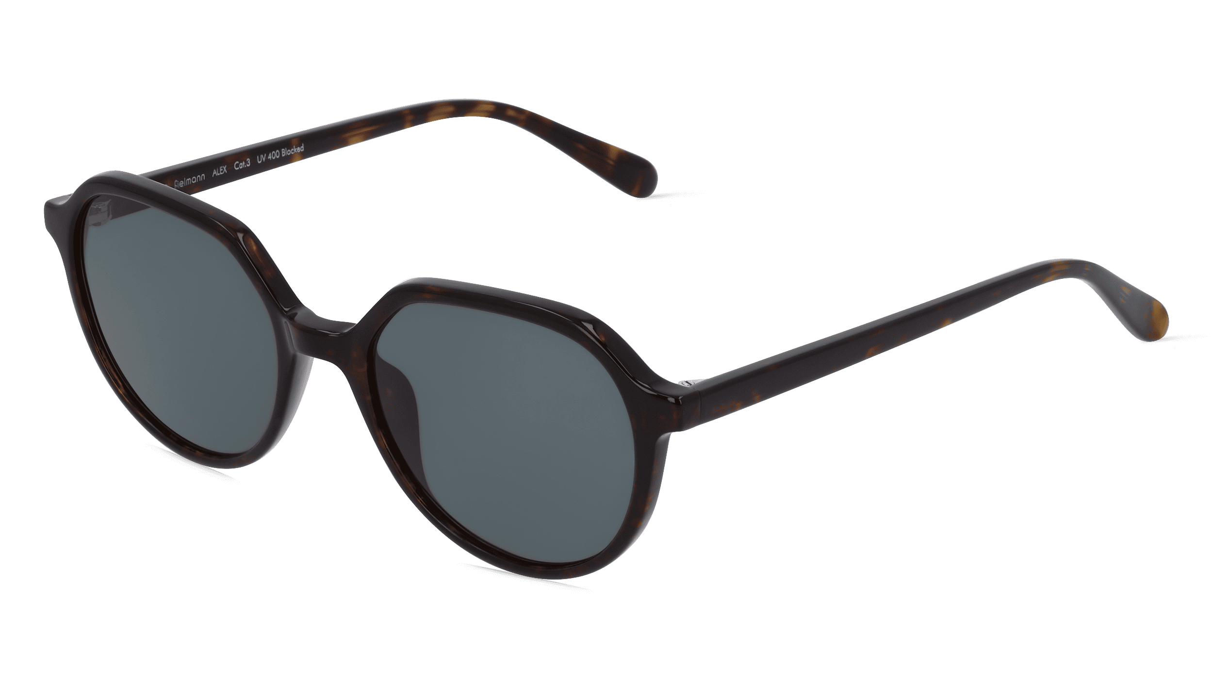 Fielmann ABC 074 SUN FA ALEX Unisex Zonnebril, Havanna donker