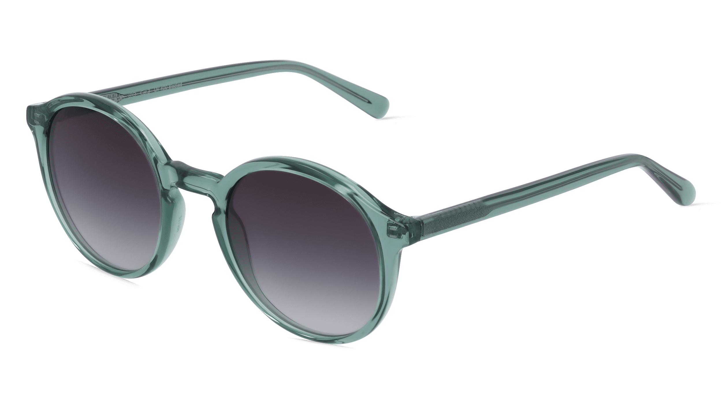 Fielmann ABC 073 SUN FA LEO Unisex Zonnebril, Groen transparant