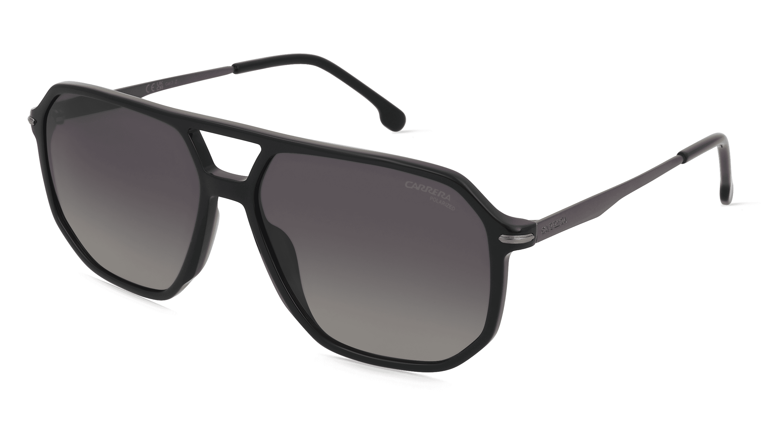 Carrera 324/S Mannen Zonnebril, Zwart grijs