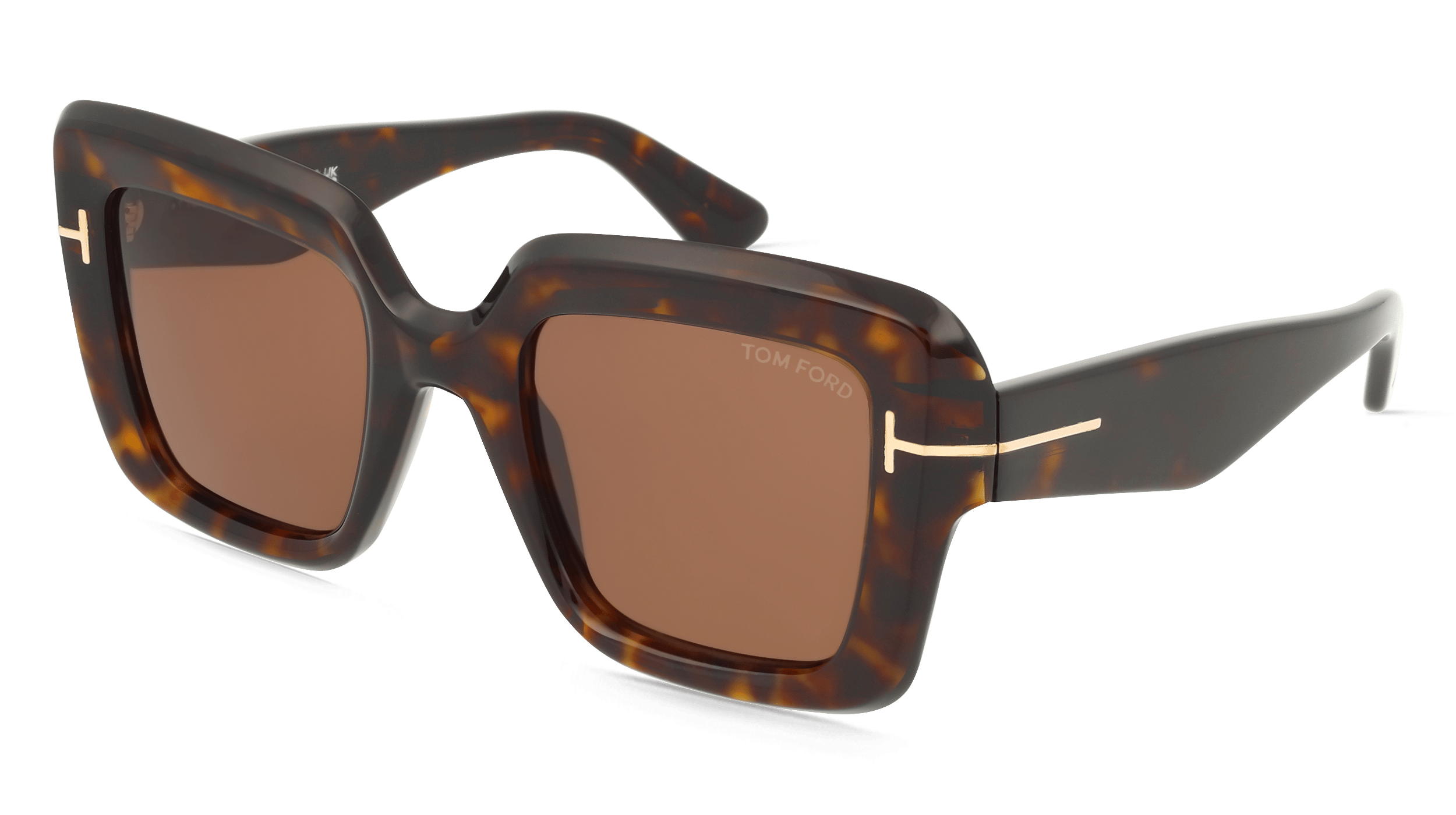 Tom Ford TOM FORD FT1157 ESME Unisex Zonnebril, Havanna donker