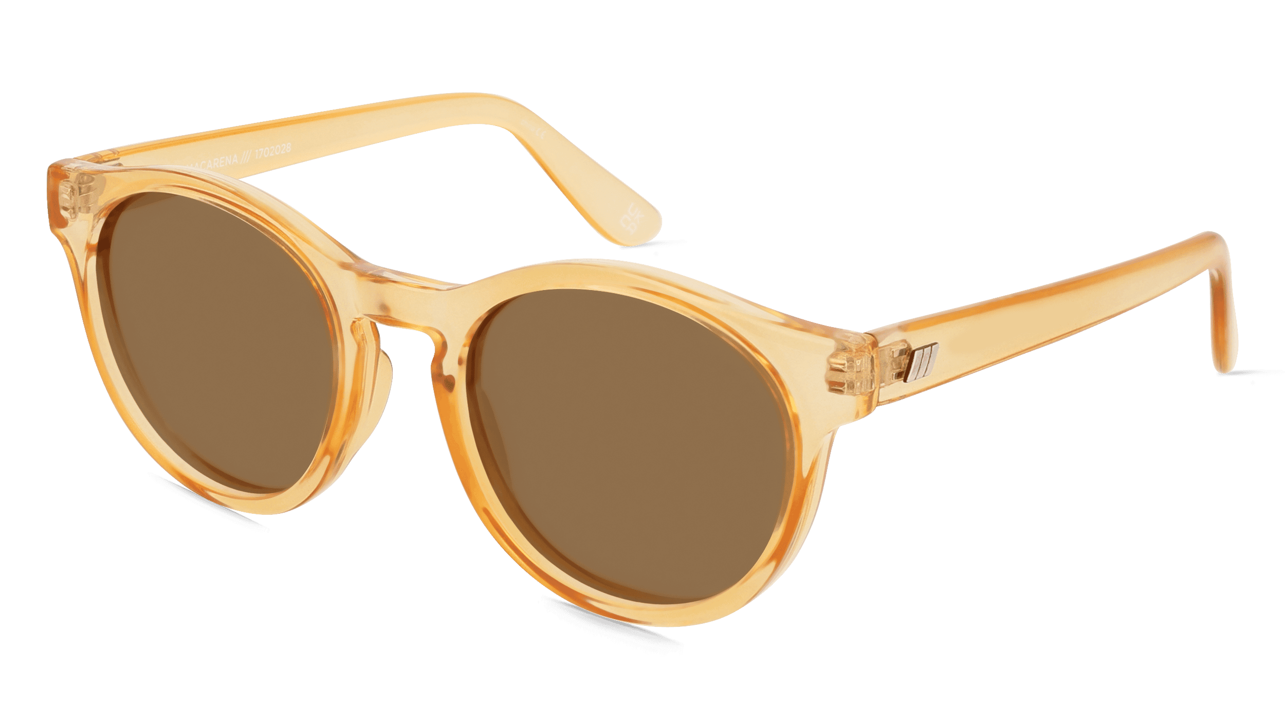 Le Specs HEY MACARENA Unisex Zonnebril, geel transparant