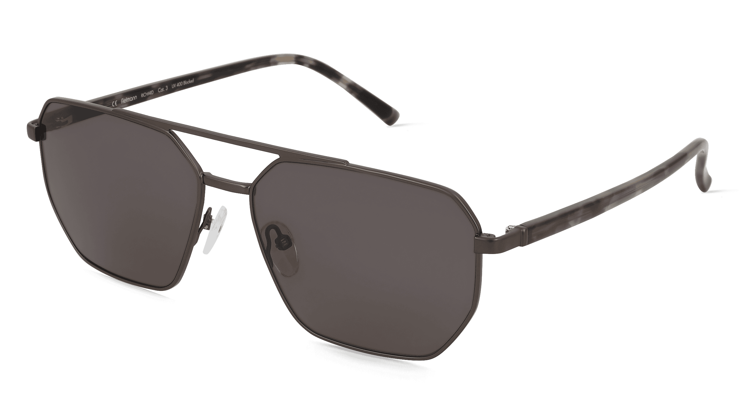 Fielmann BD 575 SUN CL RICHARD Mannen Zonnebril, gun grijs