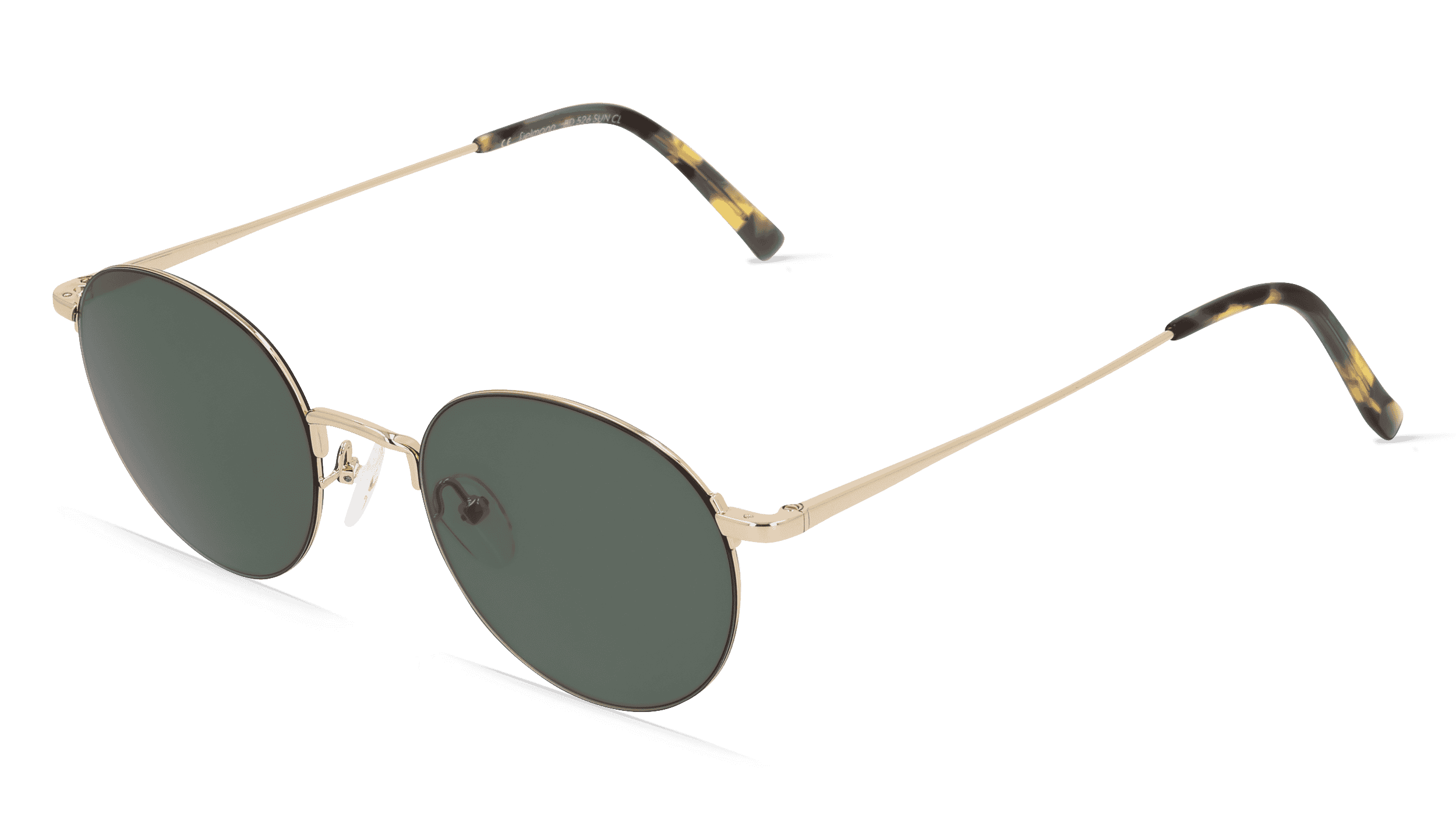 Ayla Sun Unisex Zonnebril, Goud glanzend