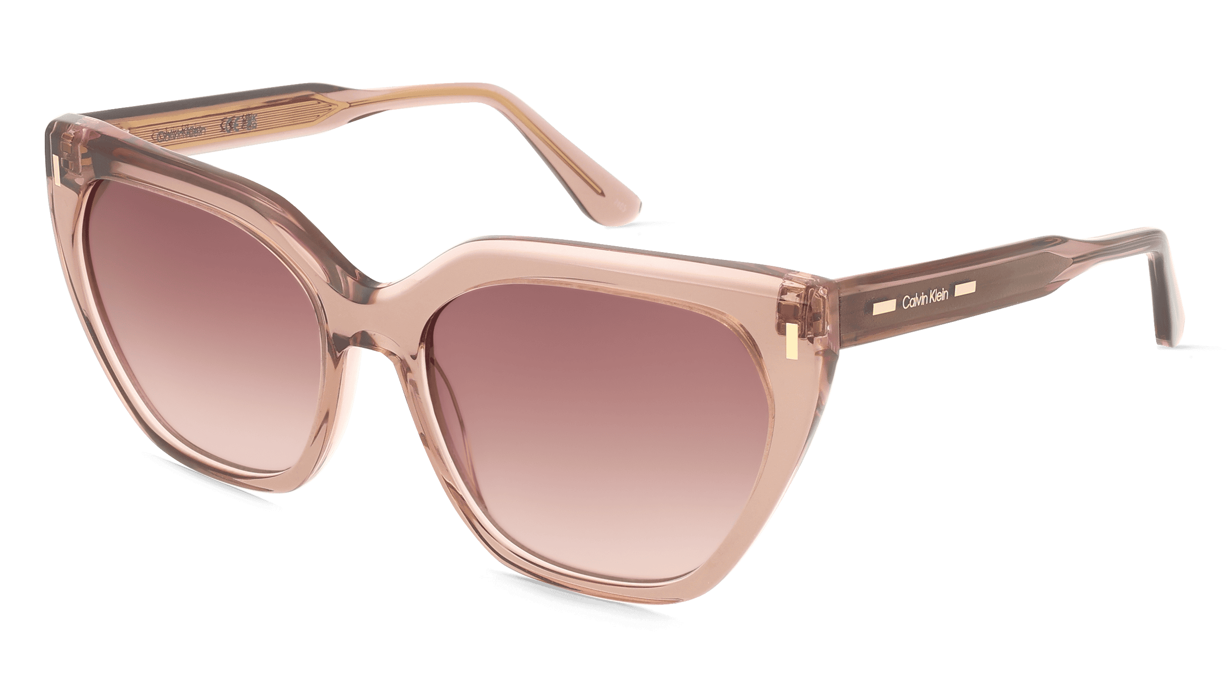 Calvin Klein CK24535S Unisex Zonnebril, beige
