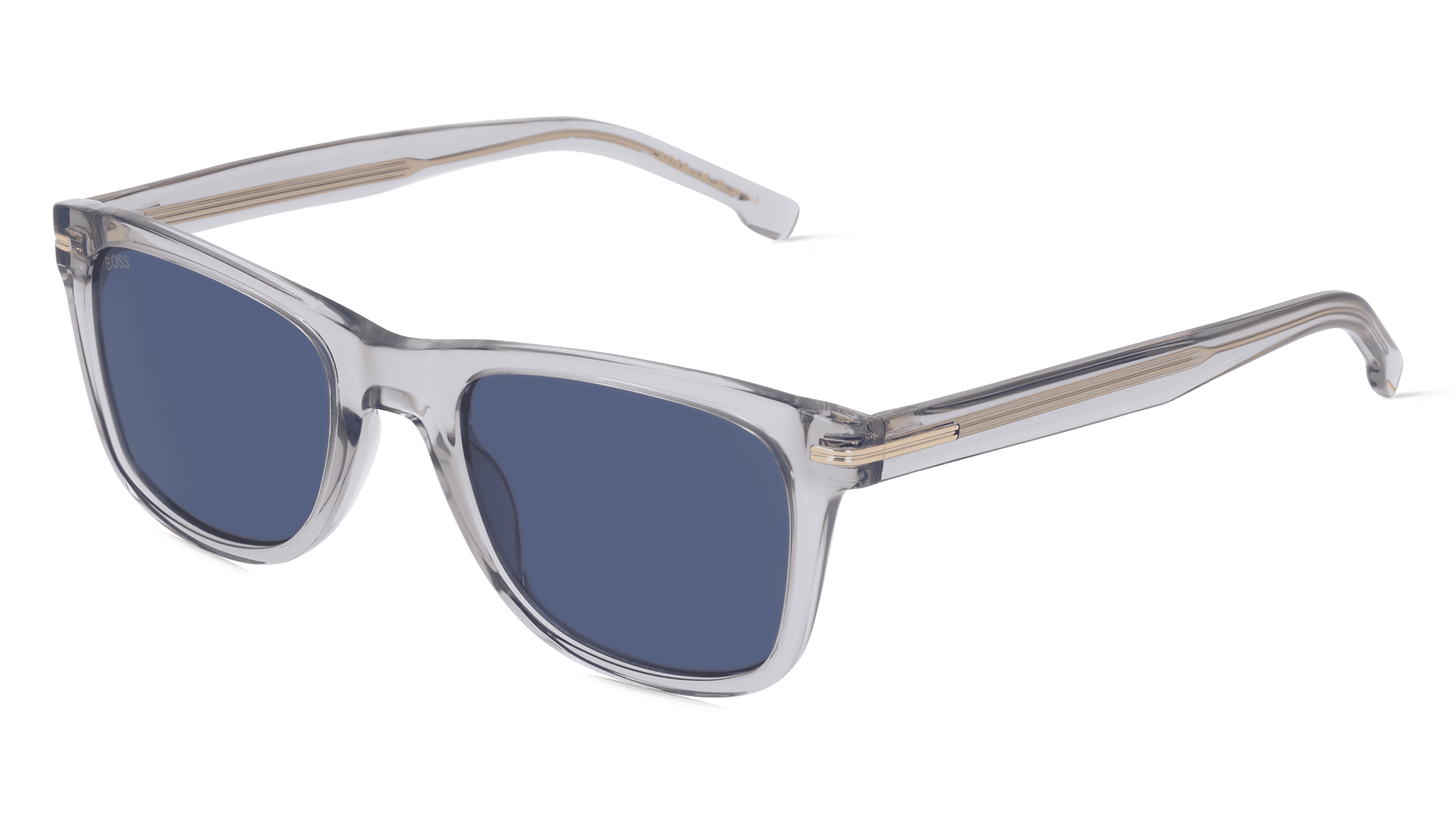Boss 1508/S Mannen Zonnebril, Kristal glanzend