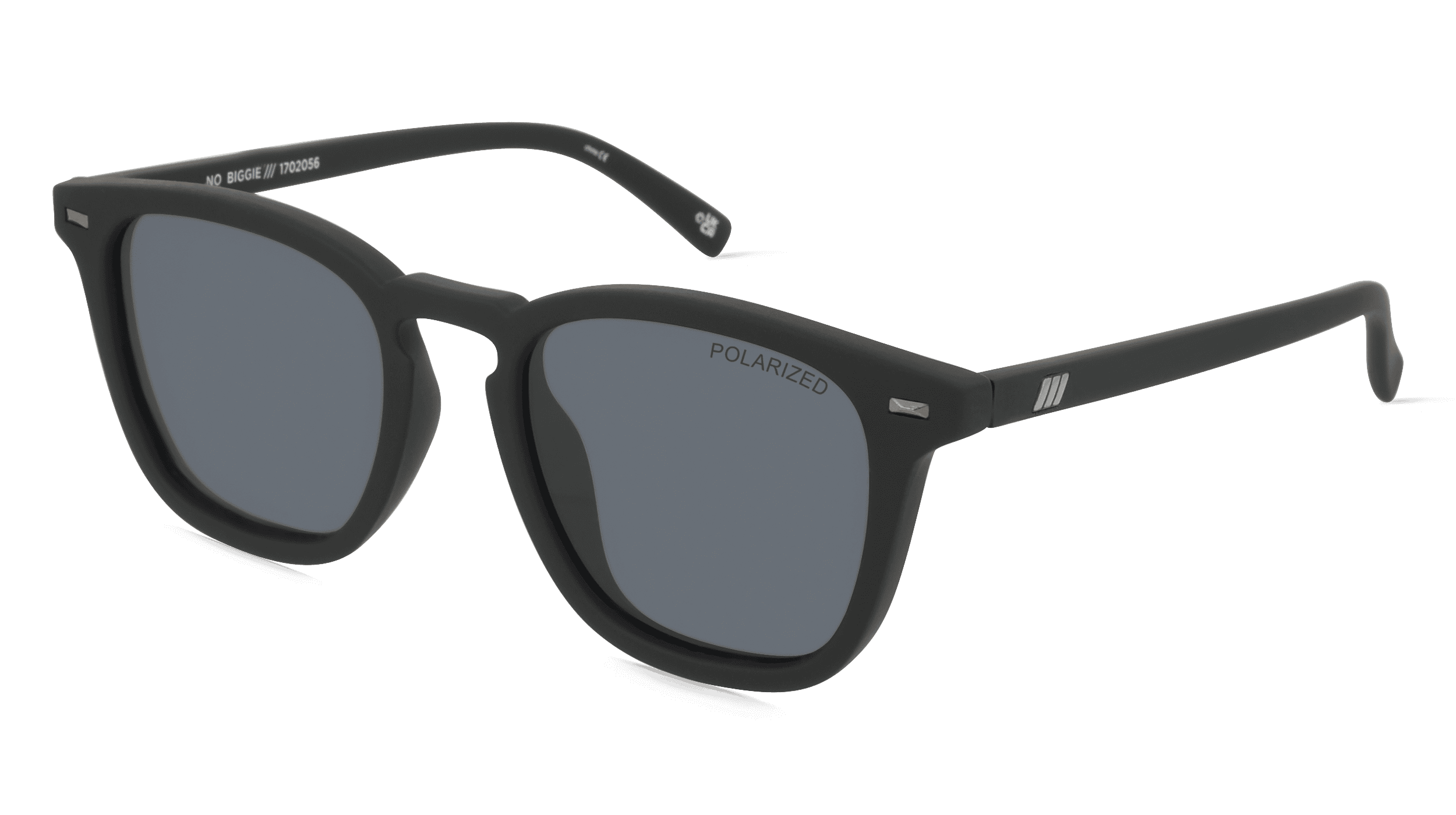 Le Specs NO BIGGIE Unisex Zonnebril, zwart